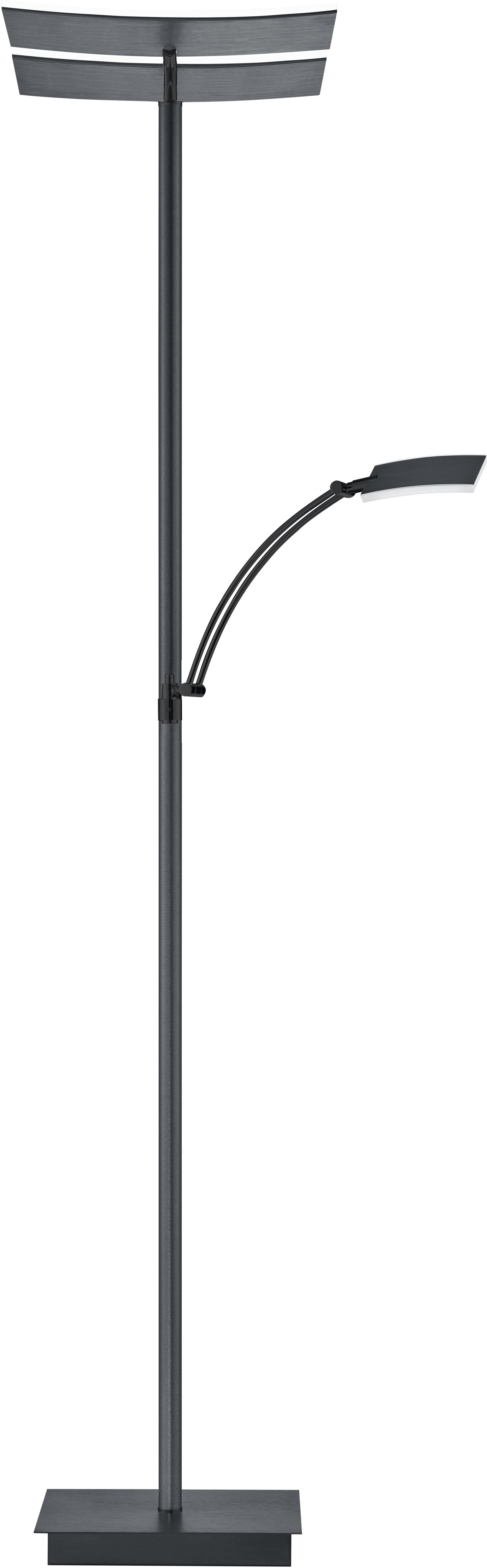 HELL höllisch gutes Licht LED Stehlampe ANDY, LED fest integriert, warmweiß - kaltweiß, Tastdimmer, CCT