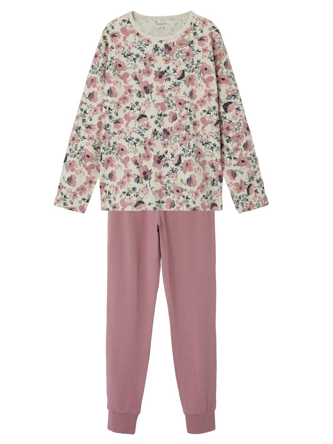 Name It Pyjama NKFNIGHTSET NOSTALGIA FLOWER NOOS (Set, 2 tlg)