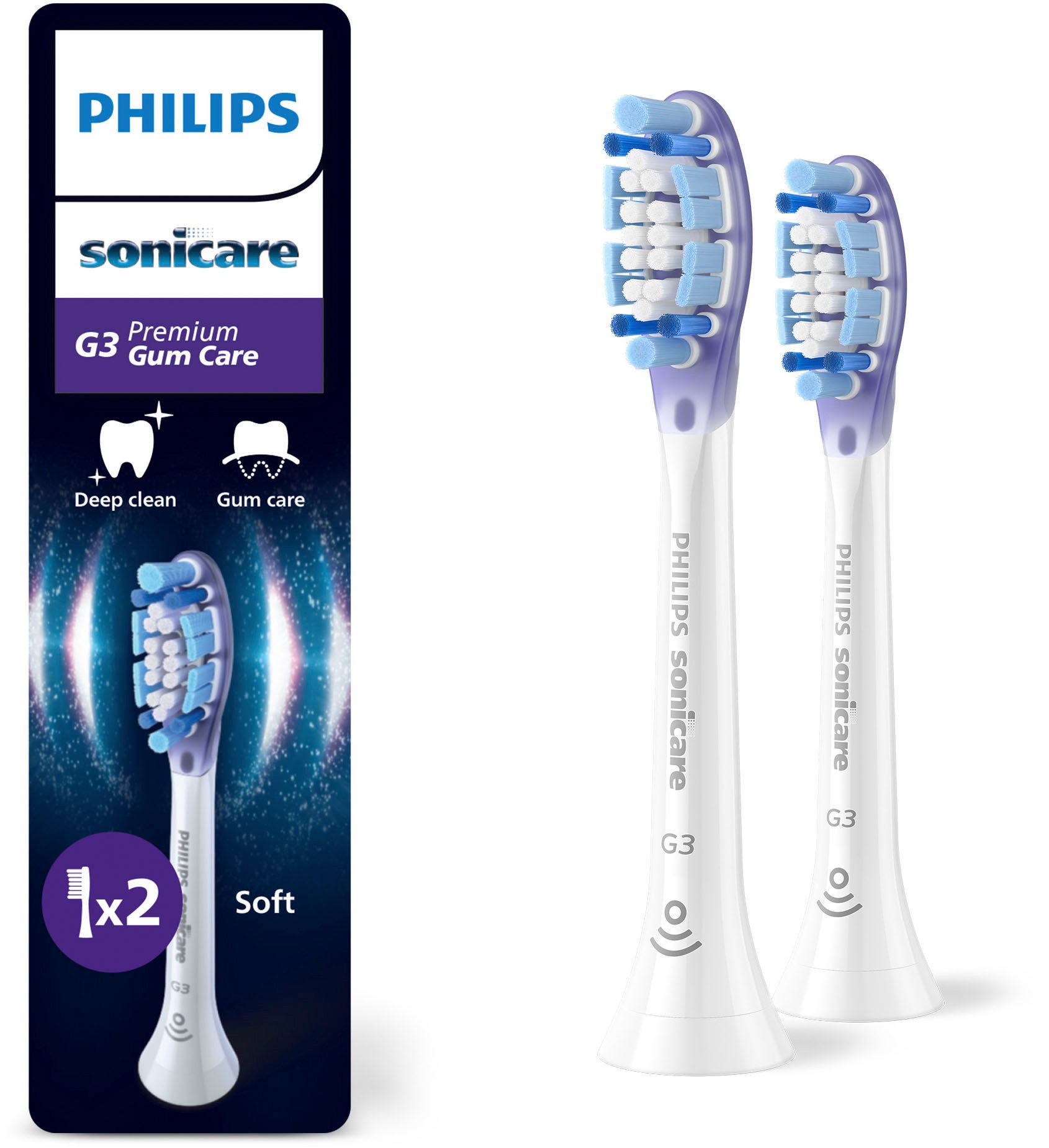 Philips Premium Gum Care HX9052/87 Doppelpack Bürstenköpfe