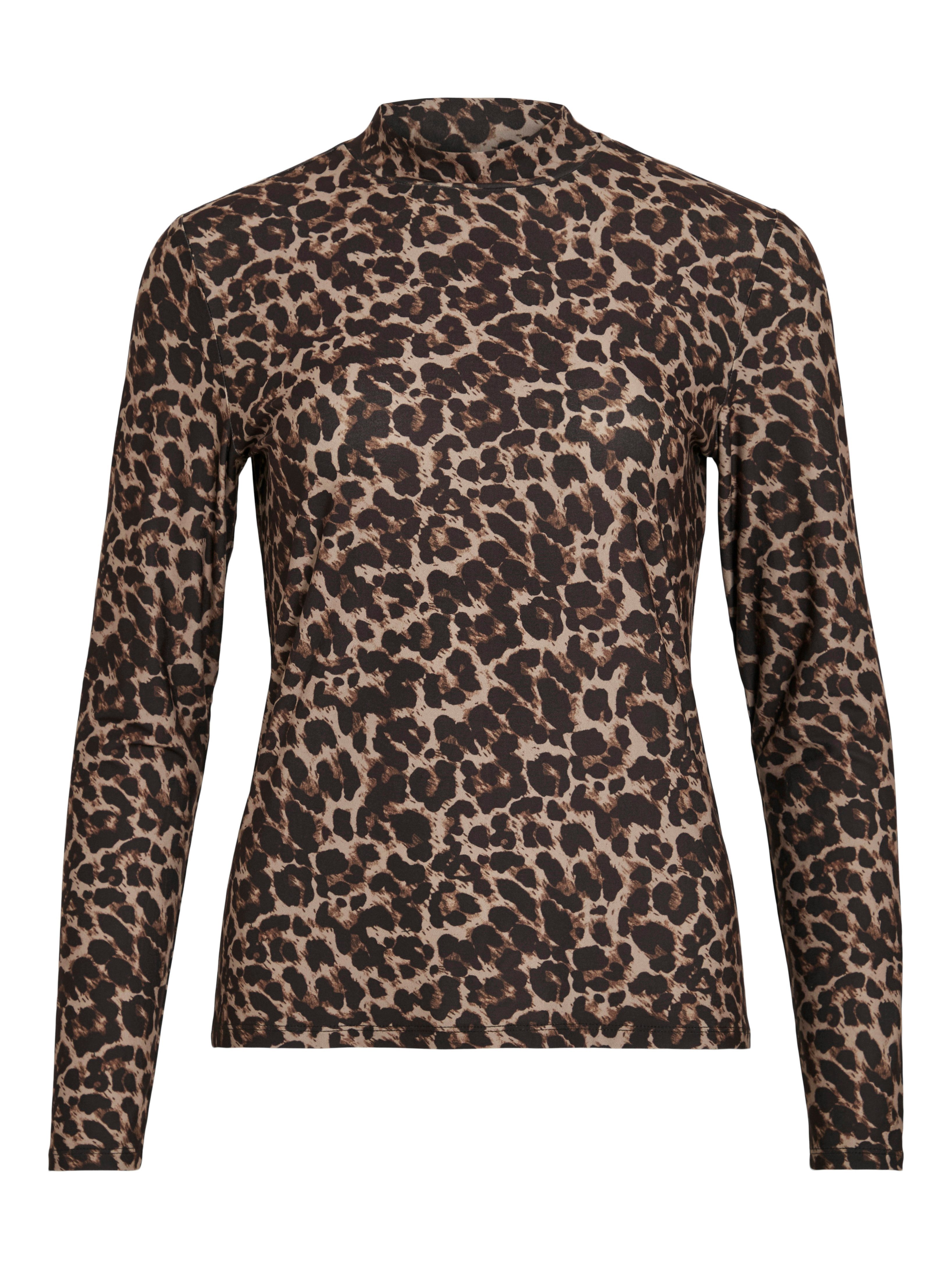 Stehkragenshirt VILEOA L/S ROLLNECK TOP - NOOS