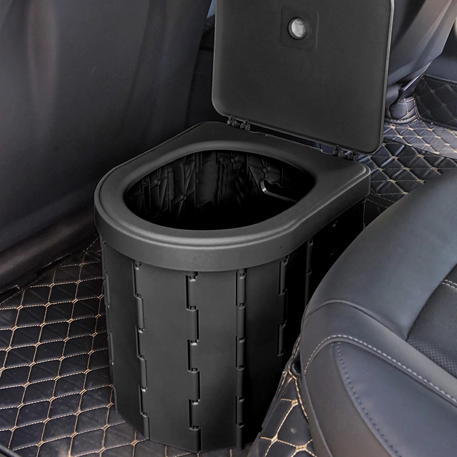 JEOBEST Campingtoilette Outdoor Camping Toiletten, Mobile Toilette, Faltbares Töpfchen für Autocamping