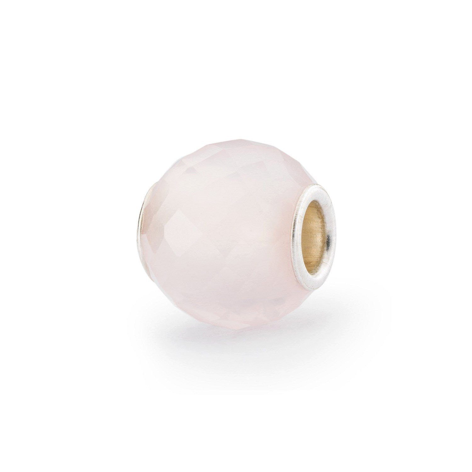 Trollbeads Bead Runder Rosenquarz, Facettiert, TSTBE-00031
