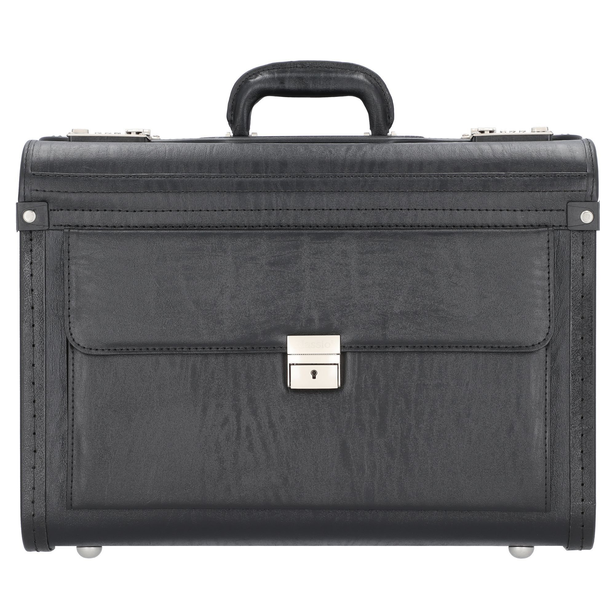 Alassio® Pilotenkoffer, Kunstleder