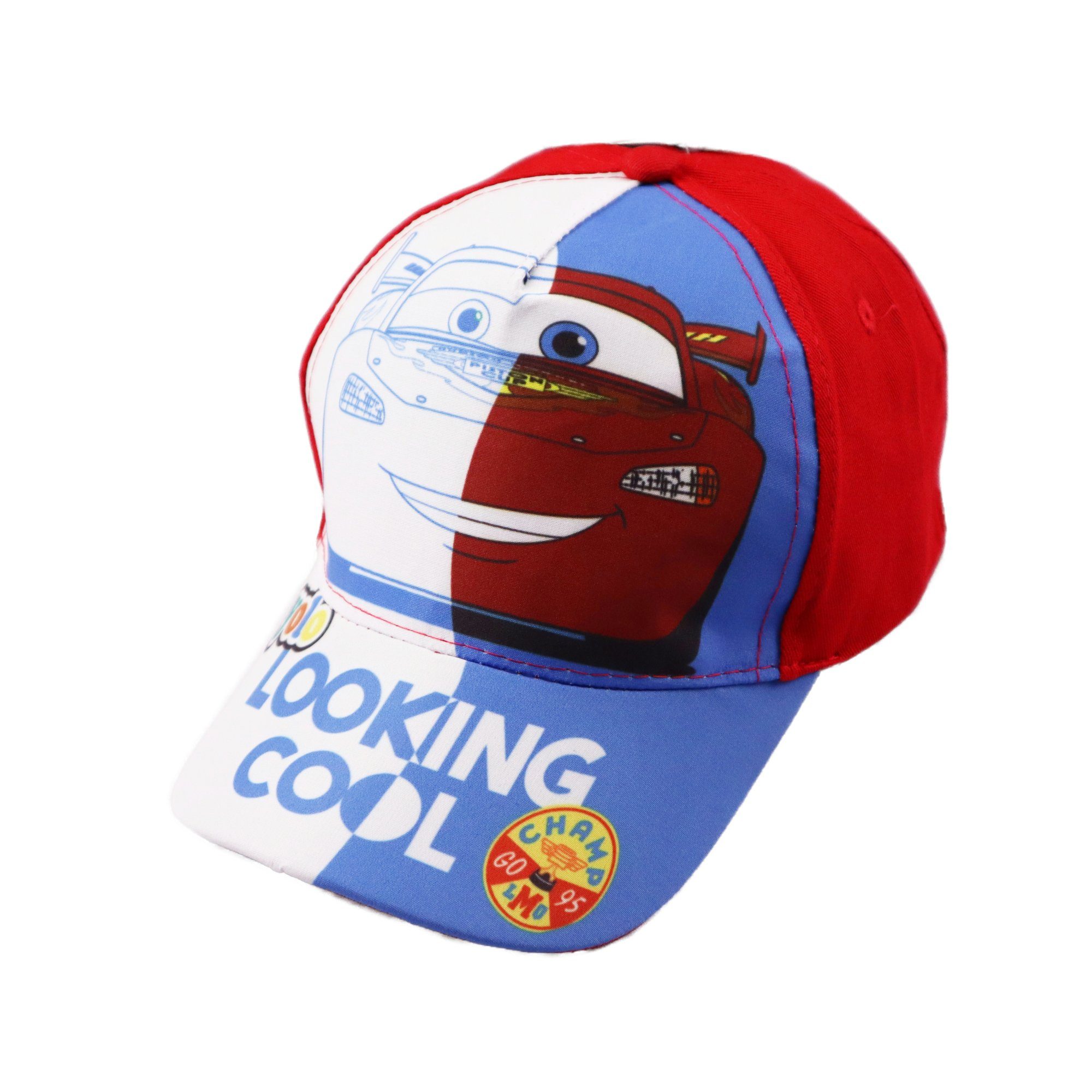 Cars Baseball Cap Disney Cars Lightning McQueen Jungen Baseball Kappe Gr.  52 bis 54