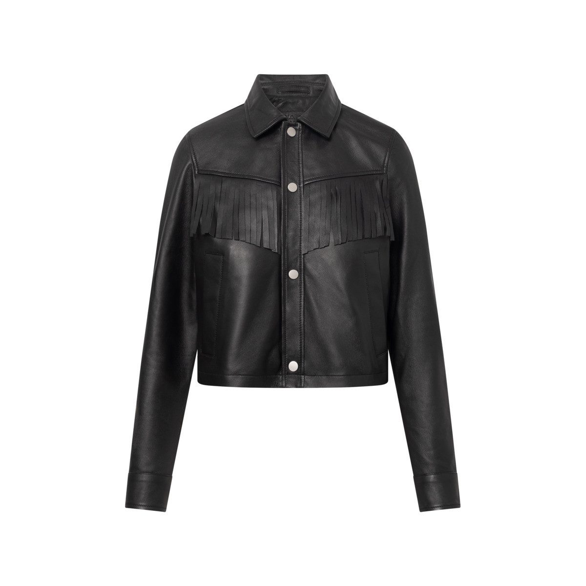 Bolongaro Trevor Lederjacke Ginny Fringe Damen Bomberjacke, Freizeitjacke, Blazer, Pufferjacke, Übergangsjacke