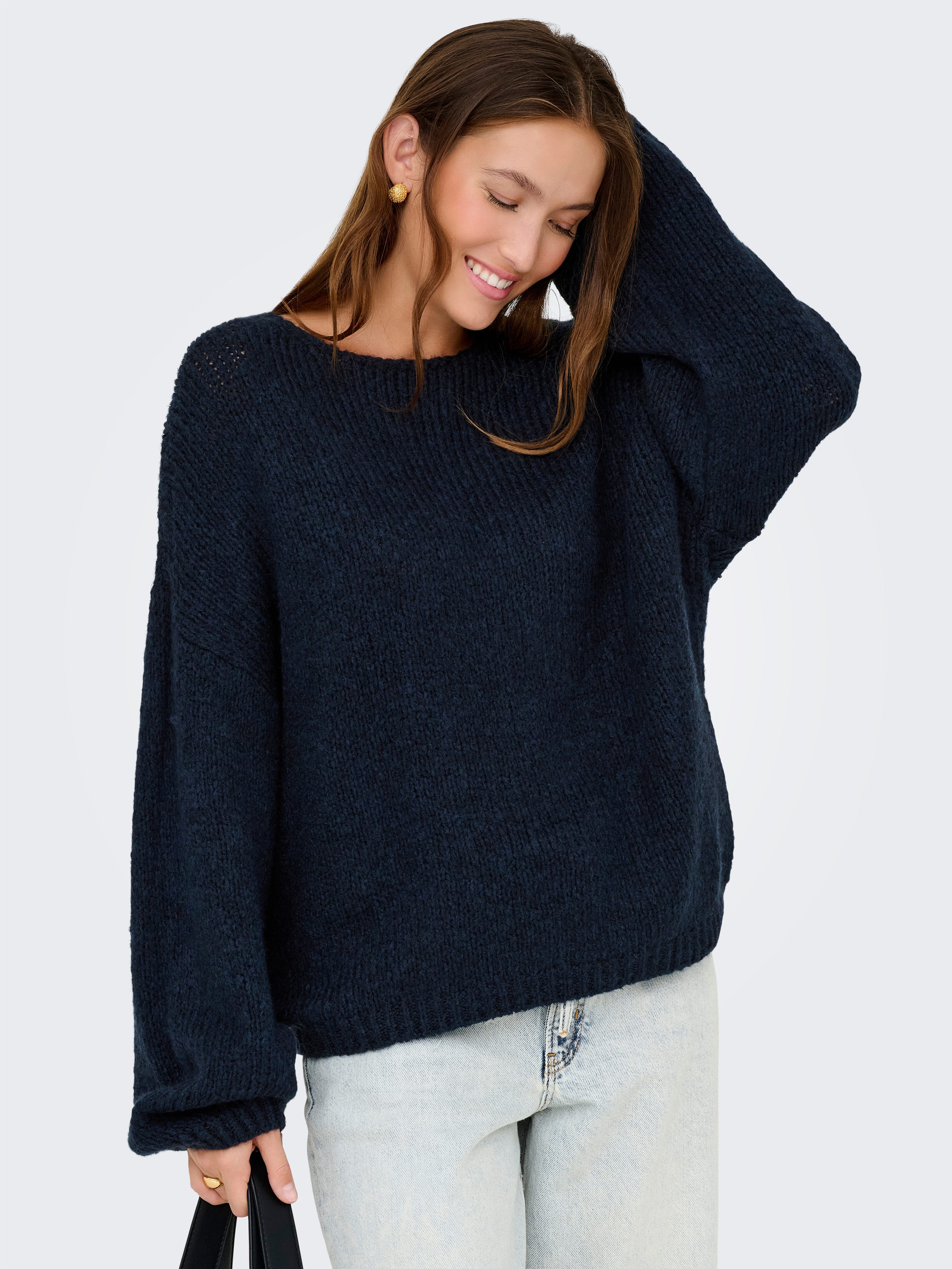 JDY V-Ausschnitt-Pullover JDYDINEA L/S REVERSIBLE PULLOV. günstig online kaufen
