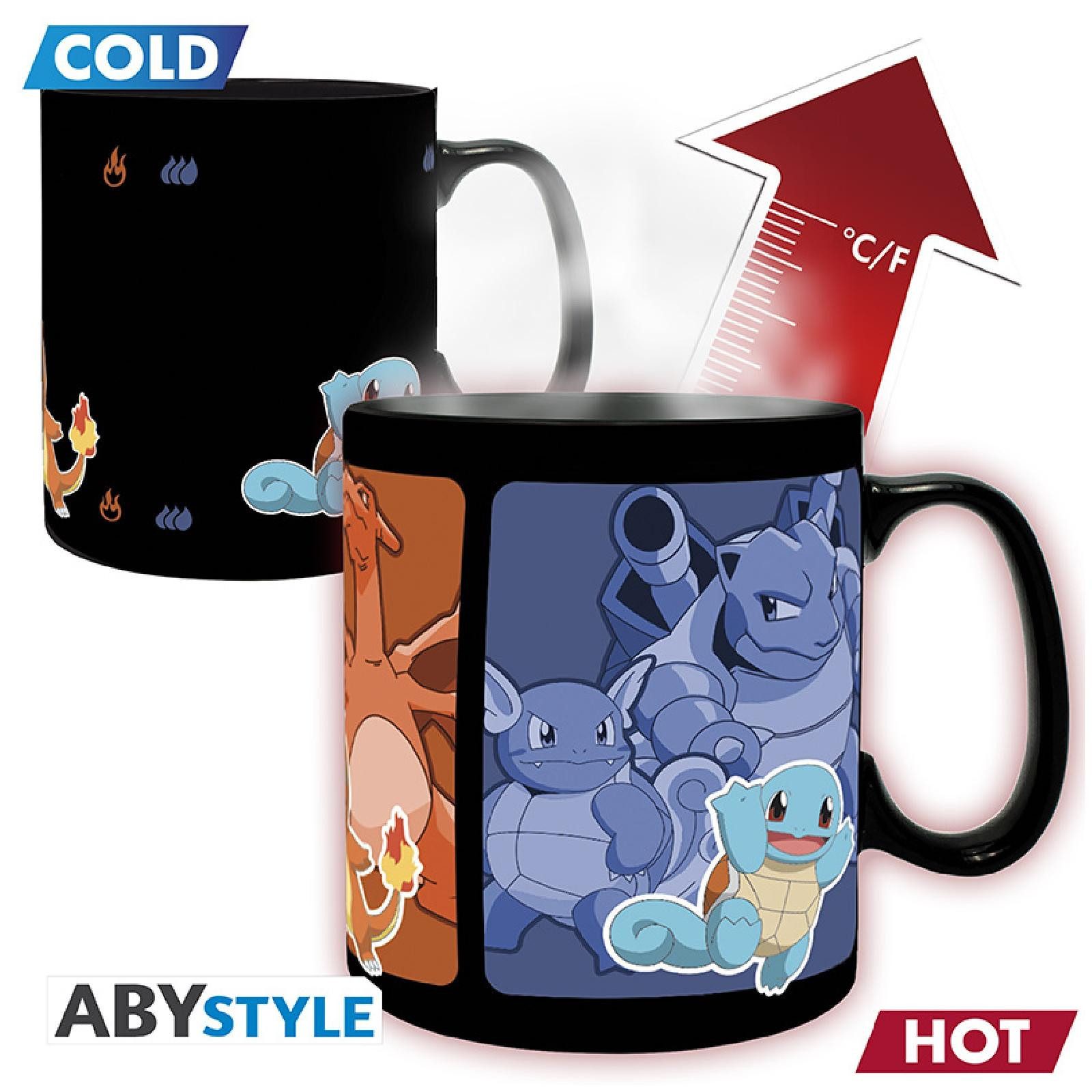 ABYstyle Tasse POKEMON - Tasse Heat Change - 460 ml - Evolve - cardboard box