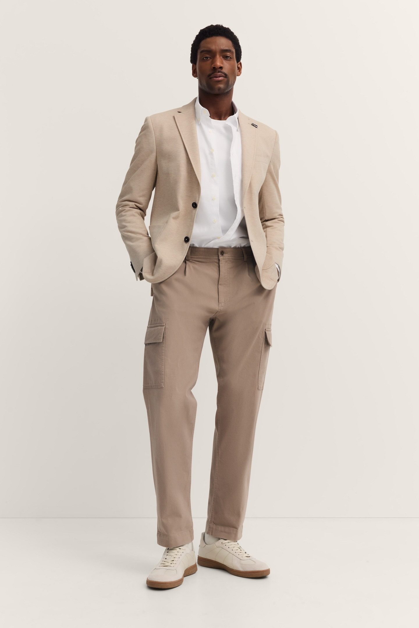 bugatti Sakko Modern Fit Jersey Stretch mit Taschen