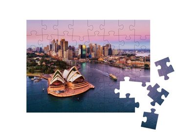 puzzleYOU Puzzle Skyline von Sydney, Australien, 48 Puzzleteile, puzzleYOU-Kollektionen Städte, Sydney, 500 Teile, 2000 Teile