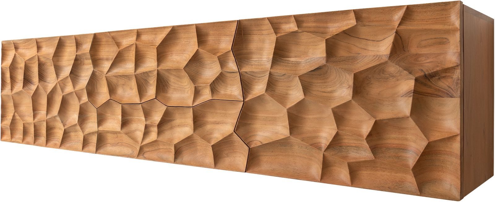 DELIFE Lowboard Solu, Akazie Natur 175 günstig online kaufen