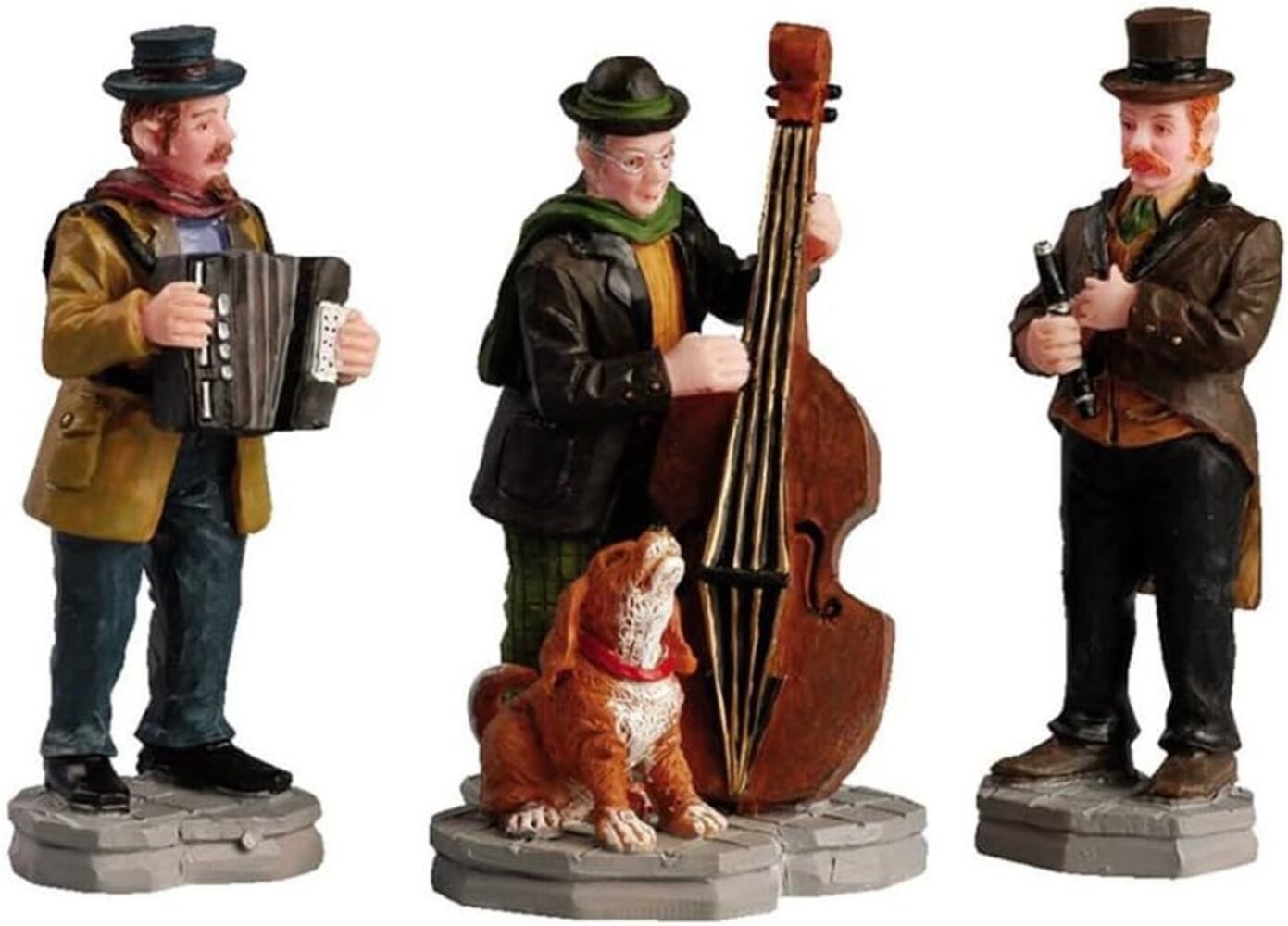 LeMax Weihnachtsdorf Christmas Village Streetside Trio Set 52035