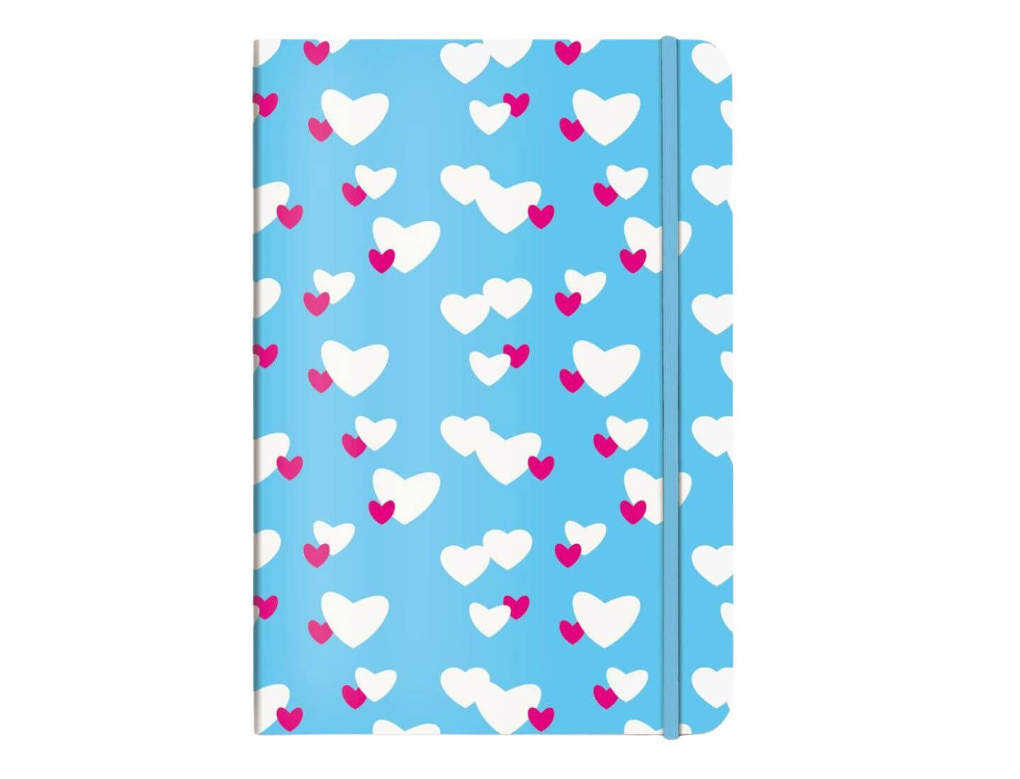 Cedon Museum Shops Notizheft Notizbuch Unicef DIN A5 Herzwolken