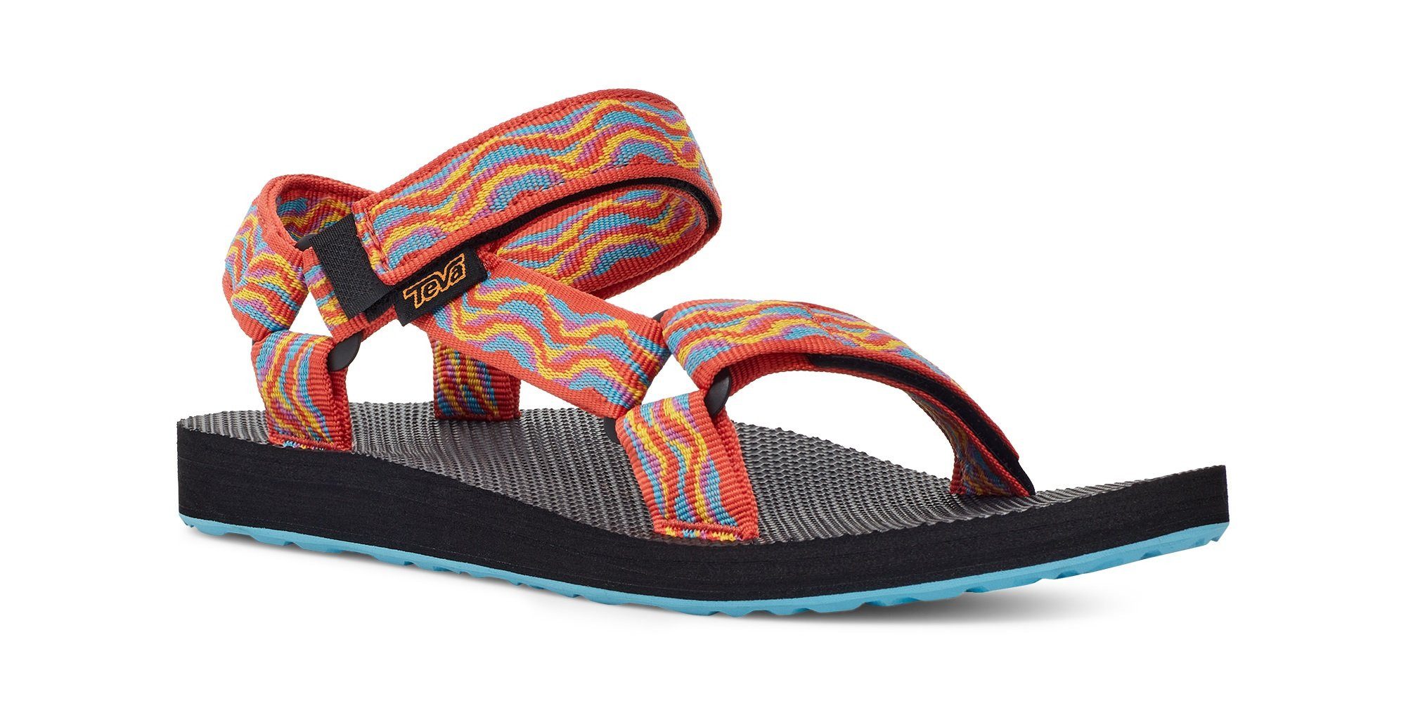 Teva Original Universal Revive rot/blau/gelb Damen Sandale