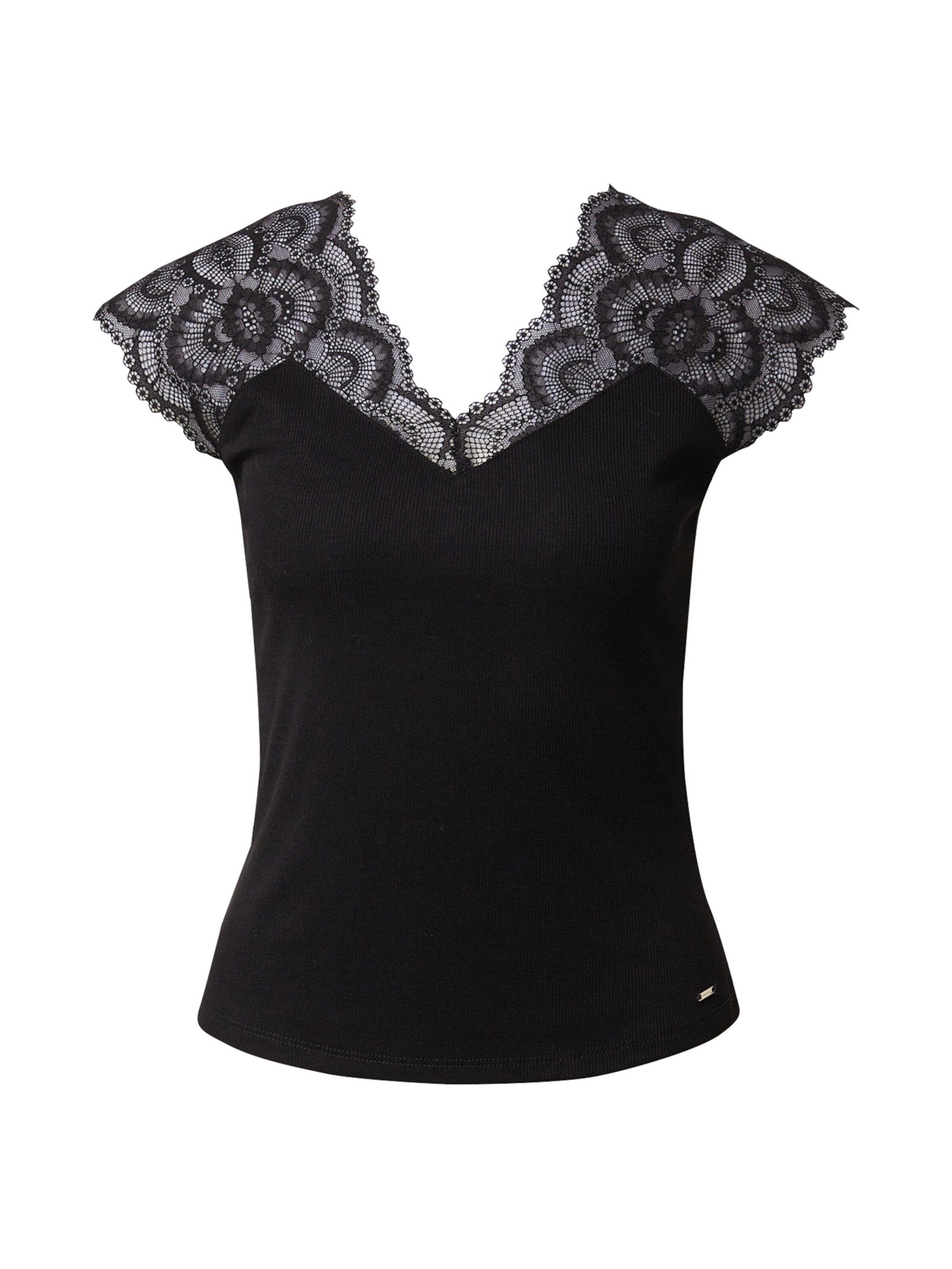 MORGAN T-Shirt DELO (1-tlg) Spitze