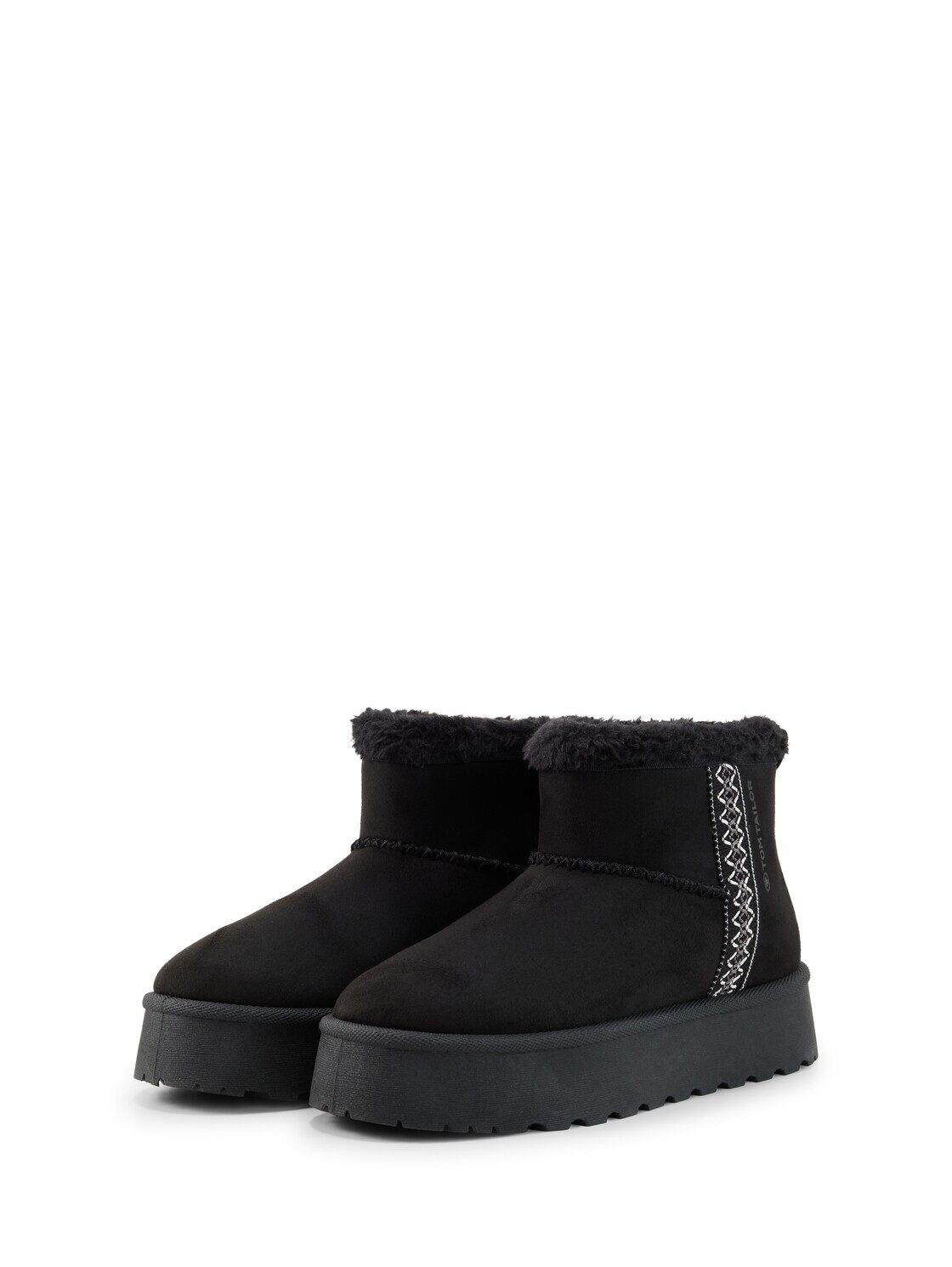 TOM TAILOR Shoes Licence Winterboots Schneestiefeletten mit Stickerei