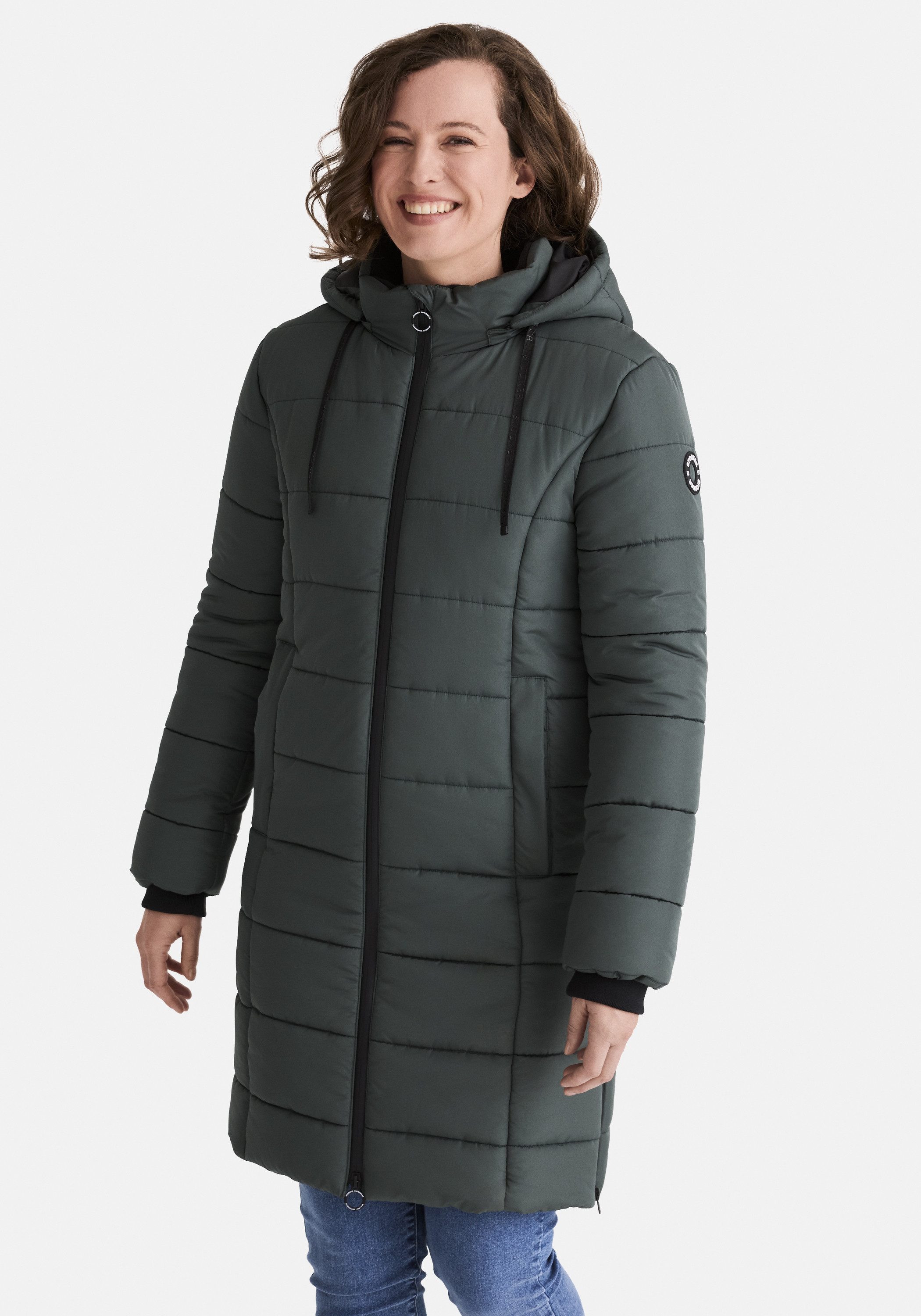 STOOKER WOMEN Wintermantel JULIA Mantel mit Kapuze Outdoormantel figurumspielend gefüttert Kapuze für Damen