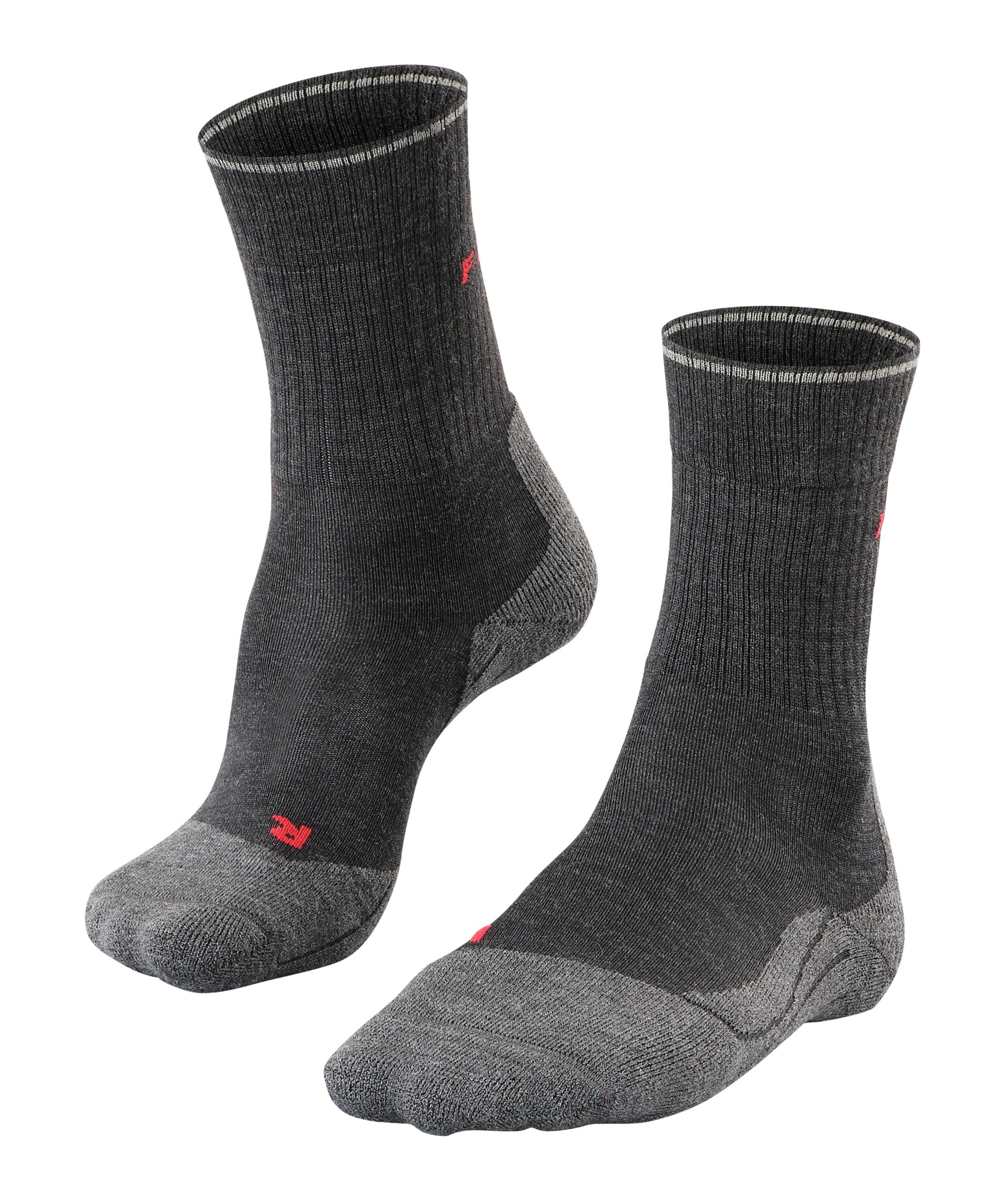 FALKE Wandersocken TK2 Explore Wool Silk (1-Paar) Hoher Komfort im Mittelgebirge