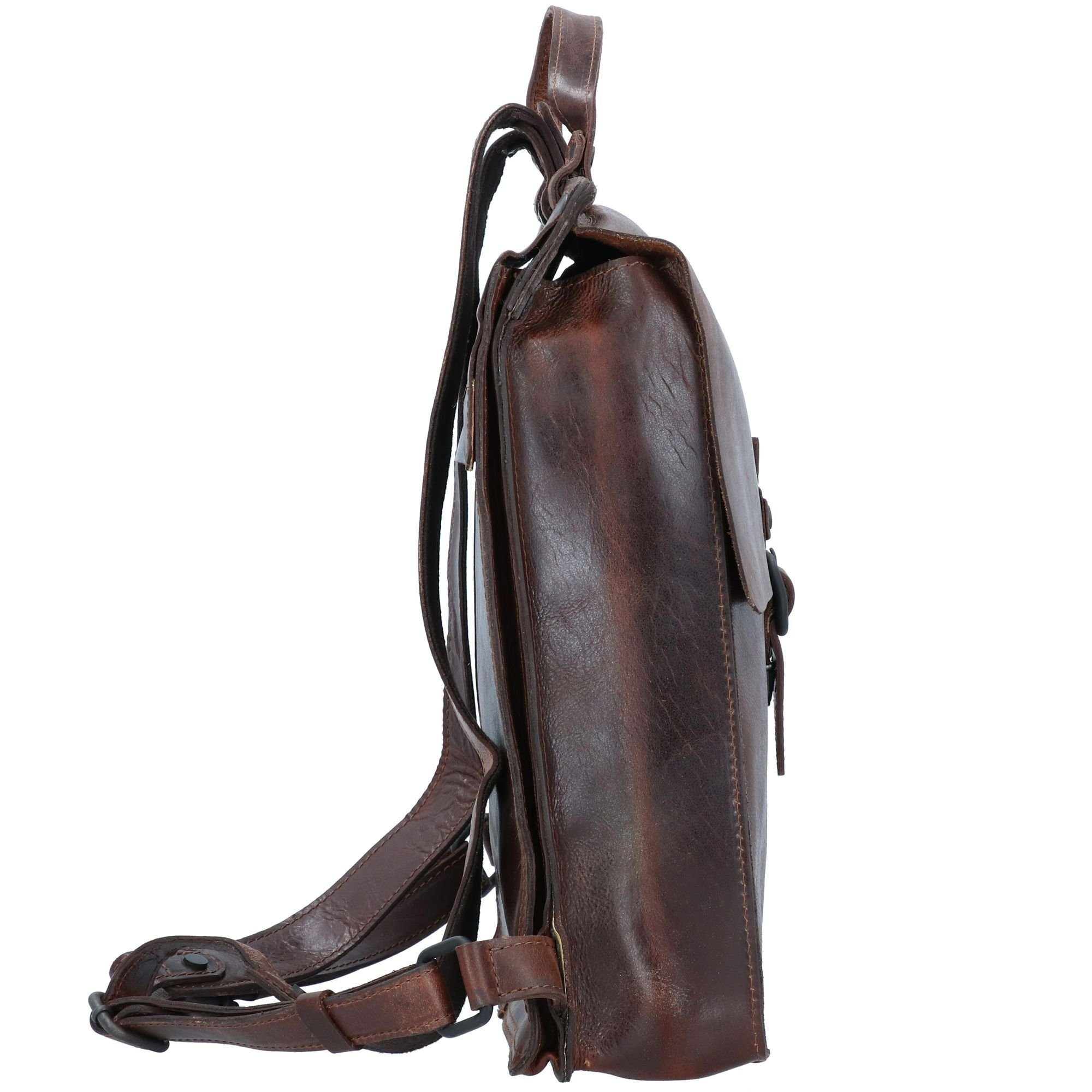 Harold's Laptoprucksack Aberdeen, Leder