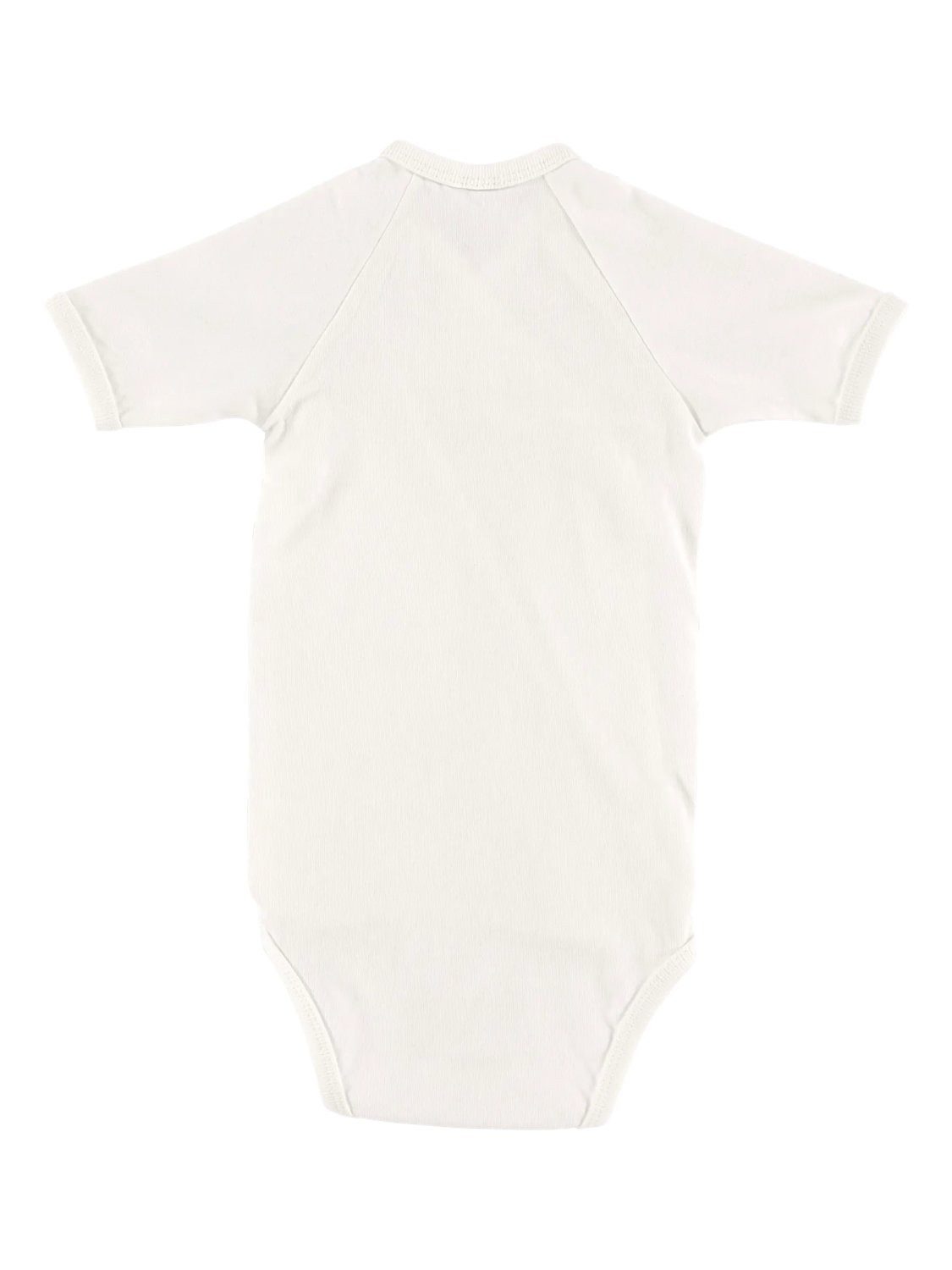 Alvi® Wickelbody Baby Bodys 2er Kurzarm (2-tlg) praktische Druckknöpfe
