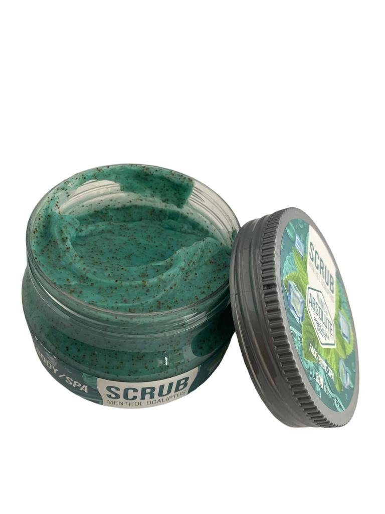 Maciter Kozmetik Gesichtspeeling 2er Pack Nano Absolute Face & Body Scrub Mask Menthol Eucalyptus 300ml