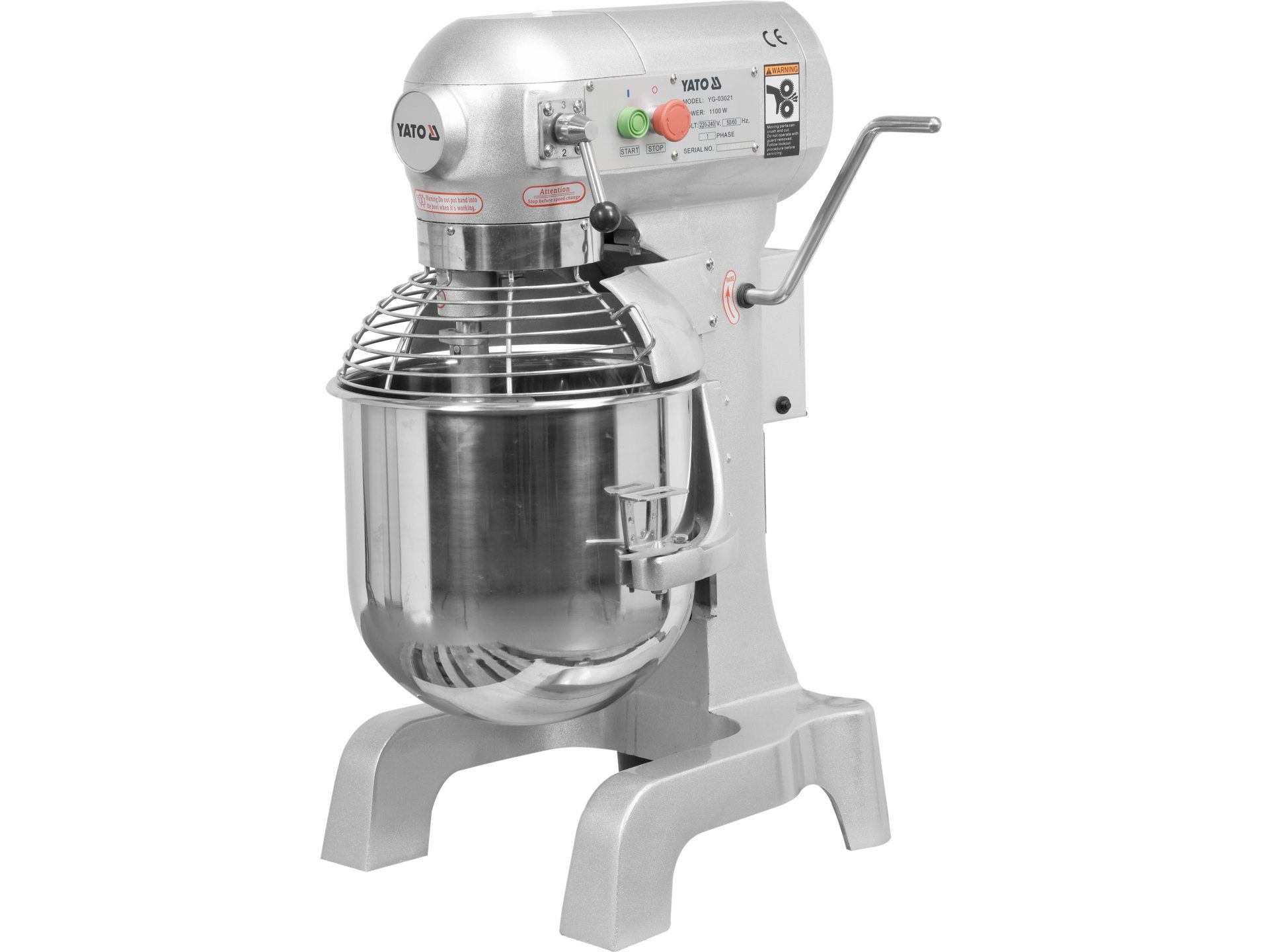 Yato Küchenmaschine, 1100 W, Profigerät