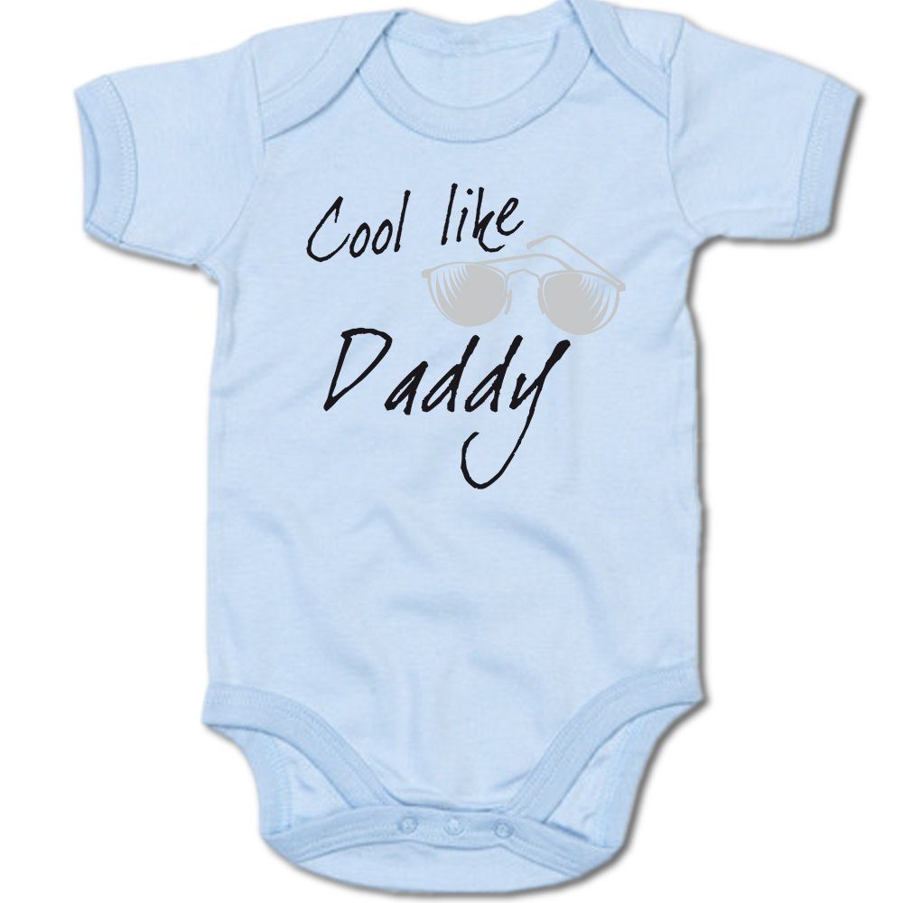 ᐅ Ggraphics Kurzarmbody Baby Body Cool like Daddy mit Spruch