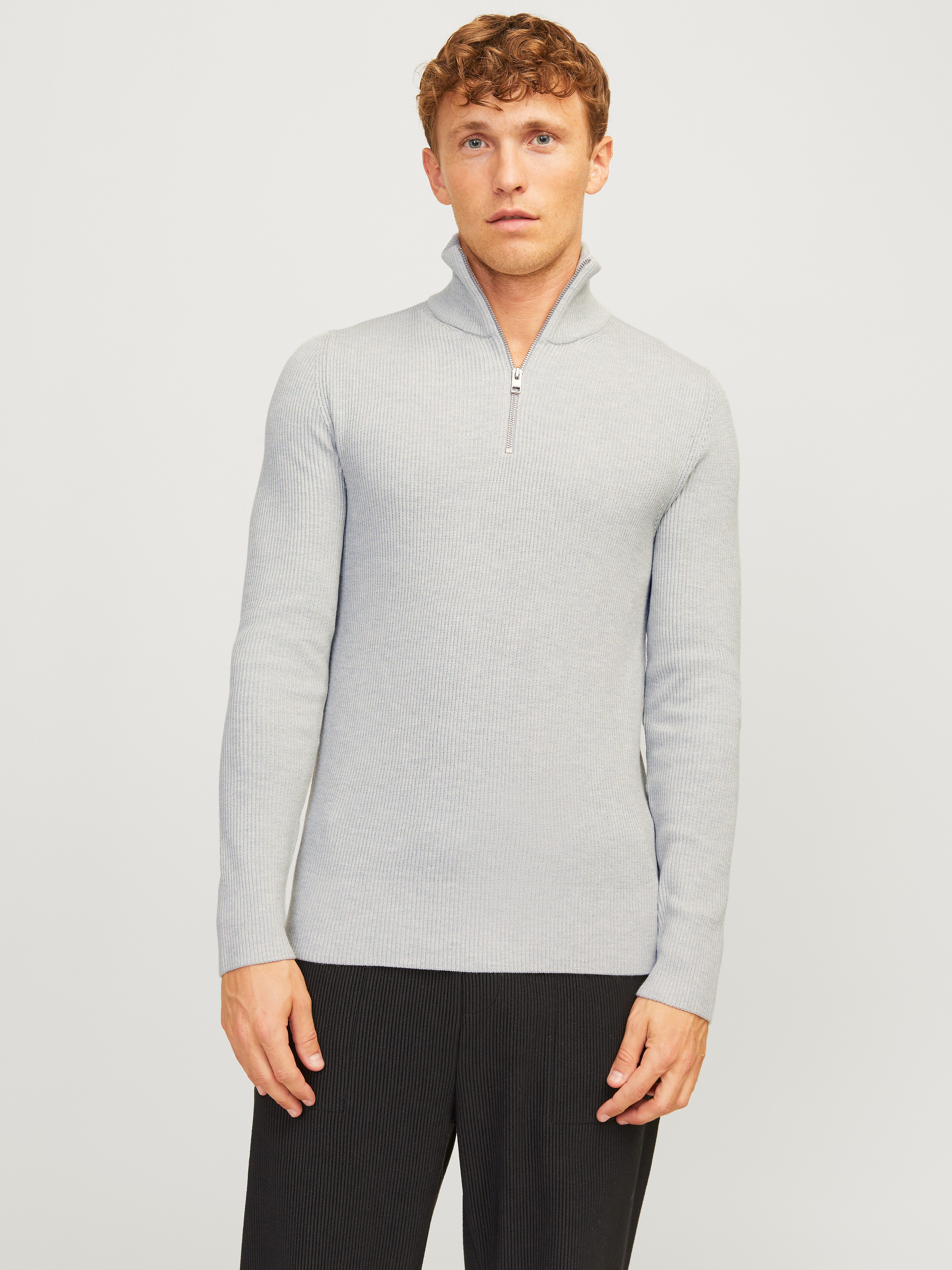 Troyer JJEPERFECT KNIT HALF ZIP SN