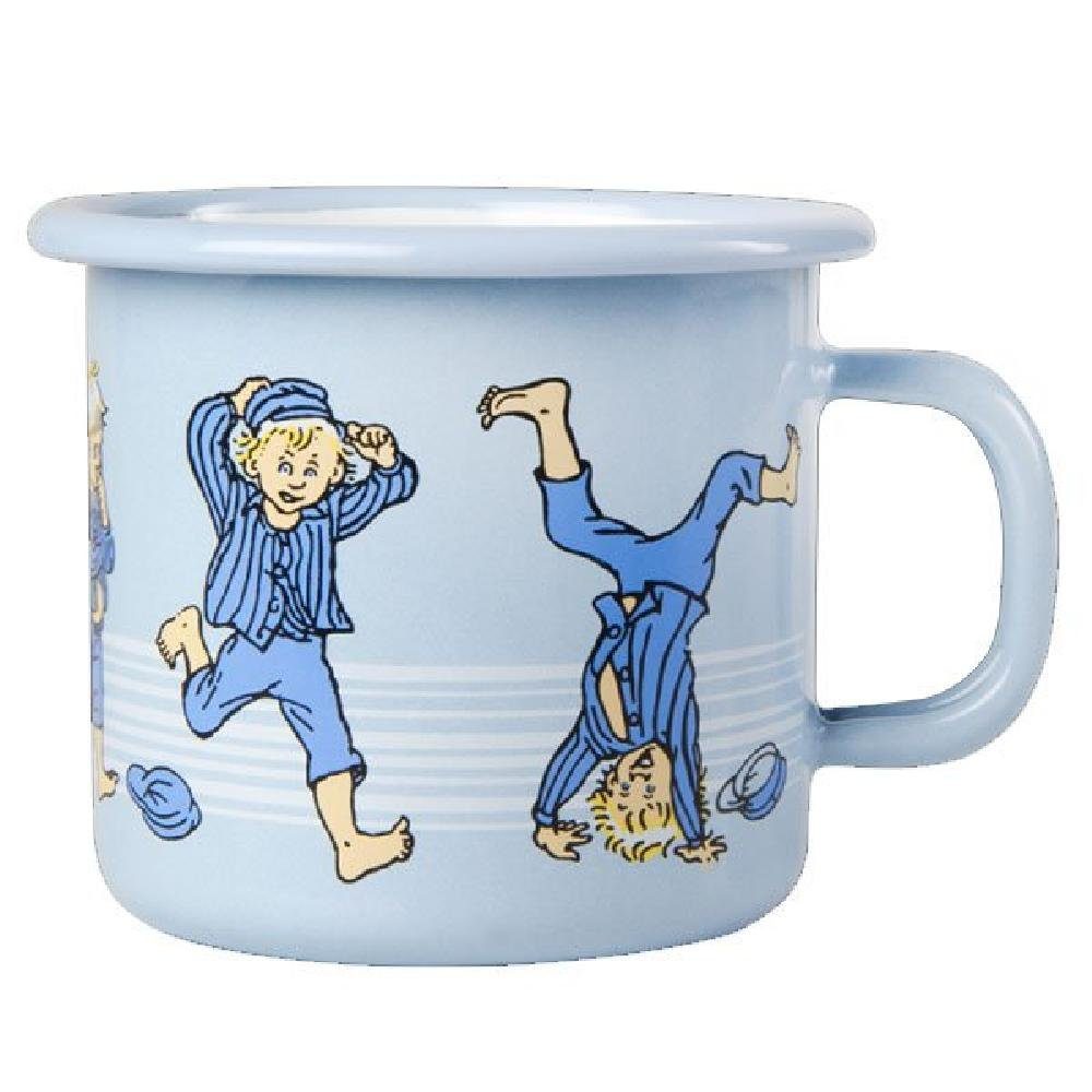 Muurla Kindergeschirr-Set Tasse Michel aus Lönneberga Michel Blau (250 ml)