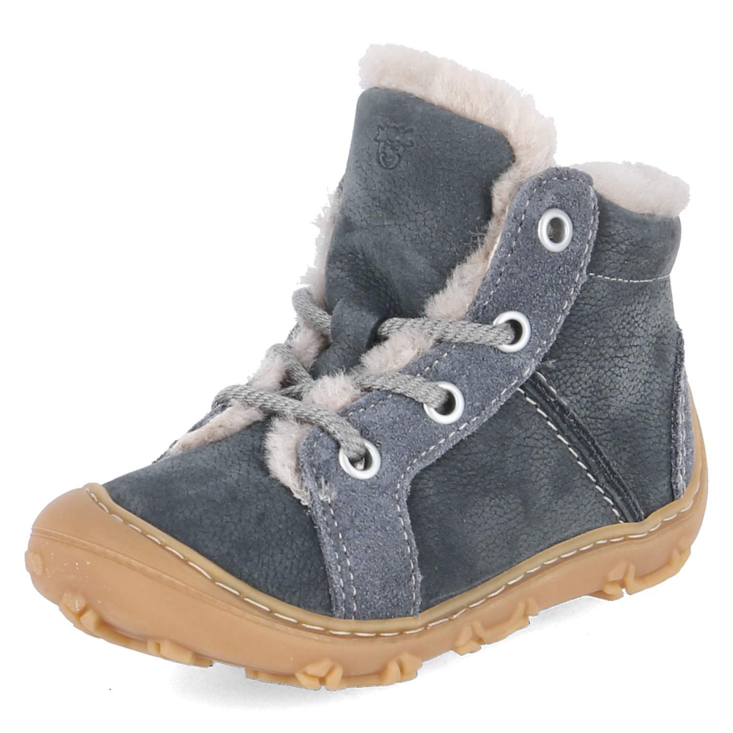 Pepino Pepino 50 1500103/140 Jungen Rauleder blue Winterboots