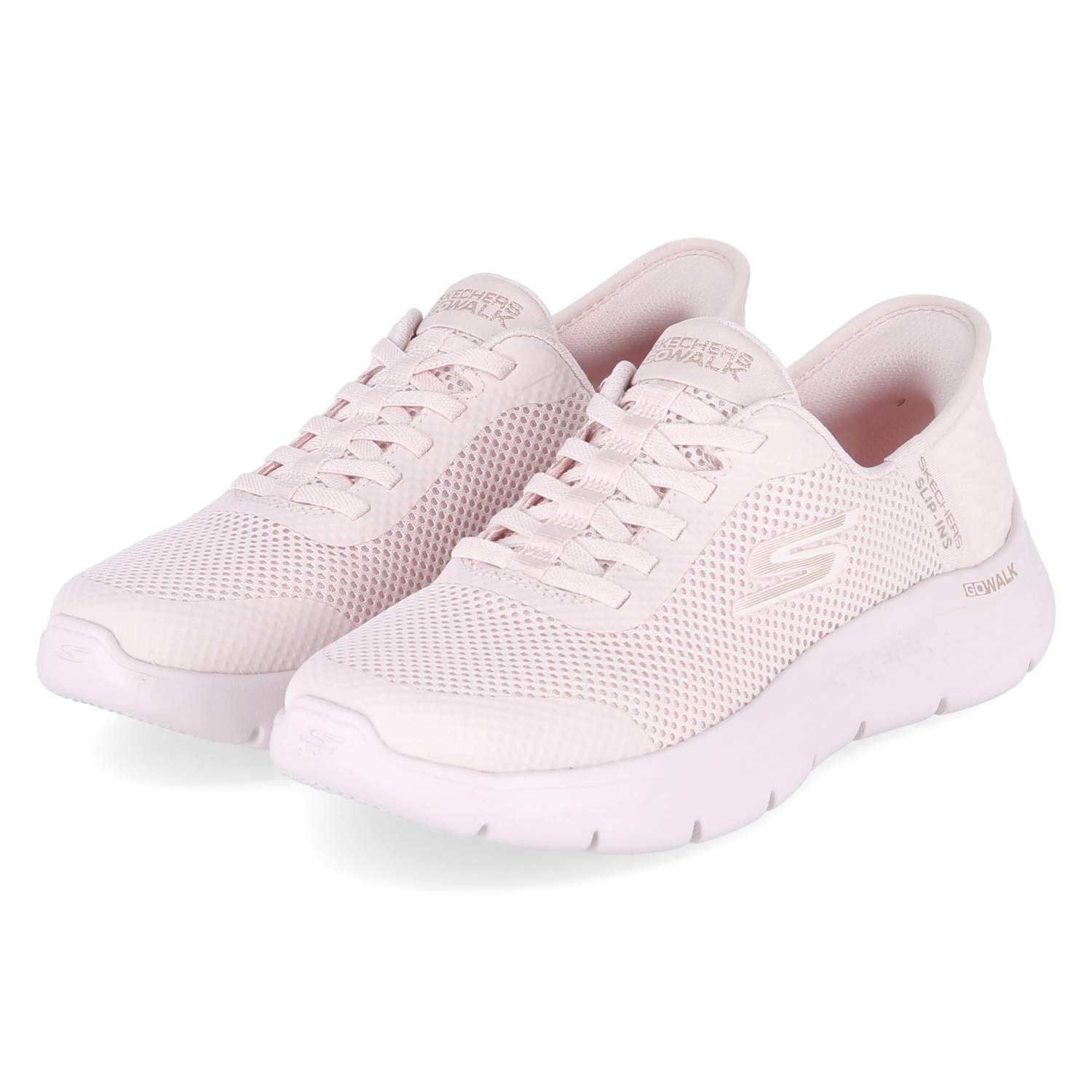 Skechers Skechers 124836 LTPK Damen Textil & Synthetik pink Schnürschuh