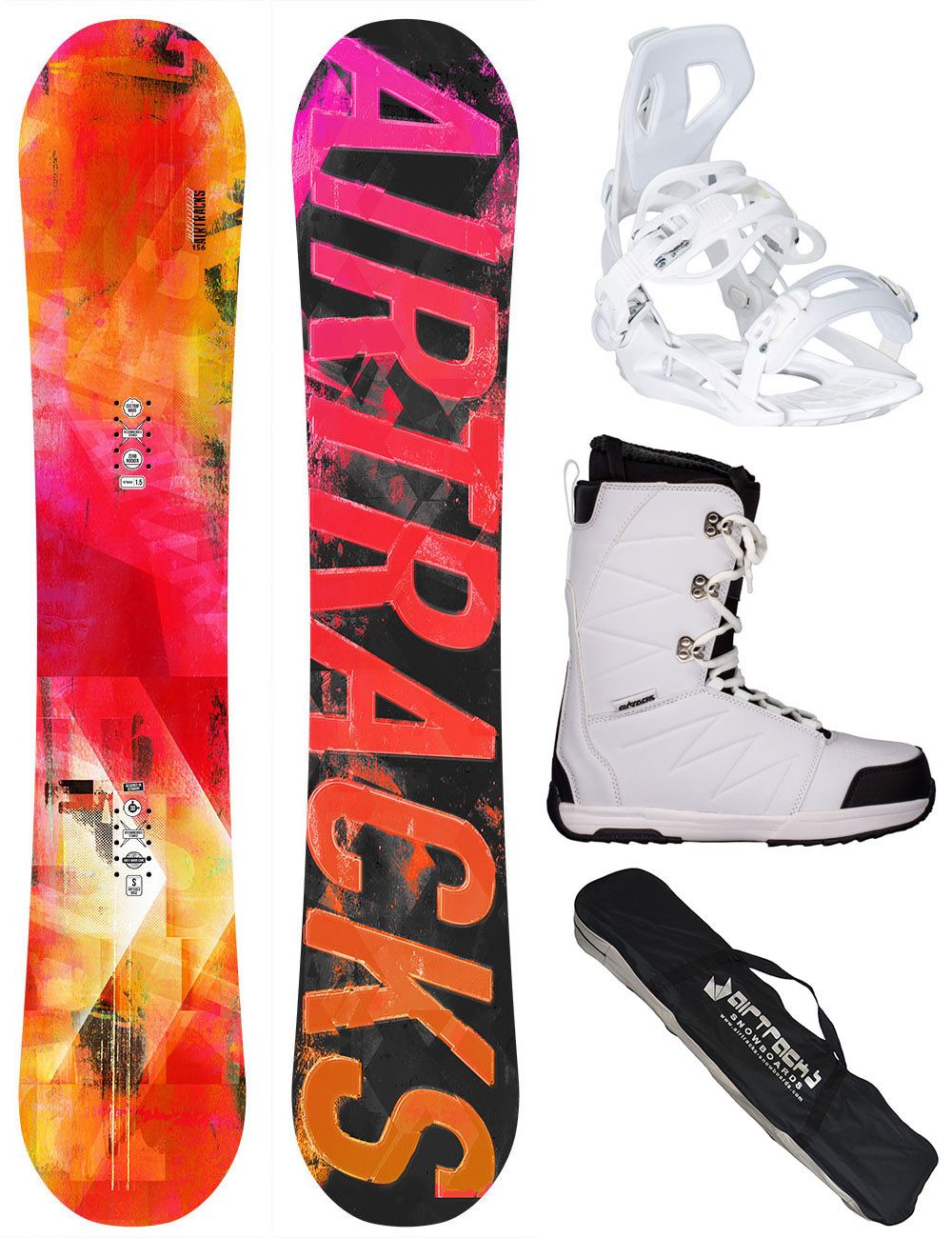 Snowboard Damen Snowboard Set Morioirs Zero Rocker »Mod. 25/26