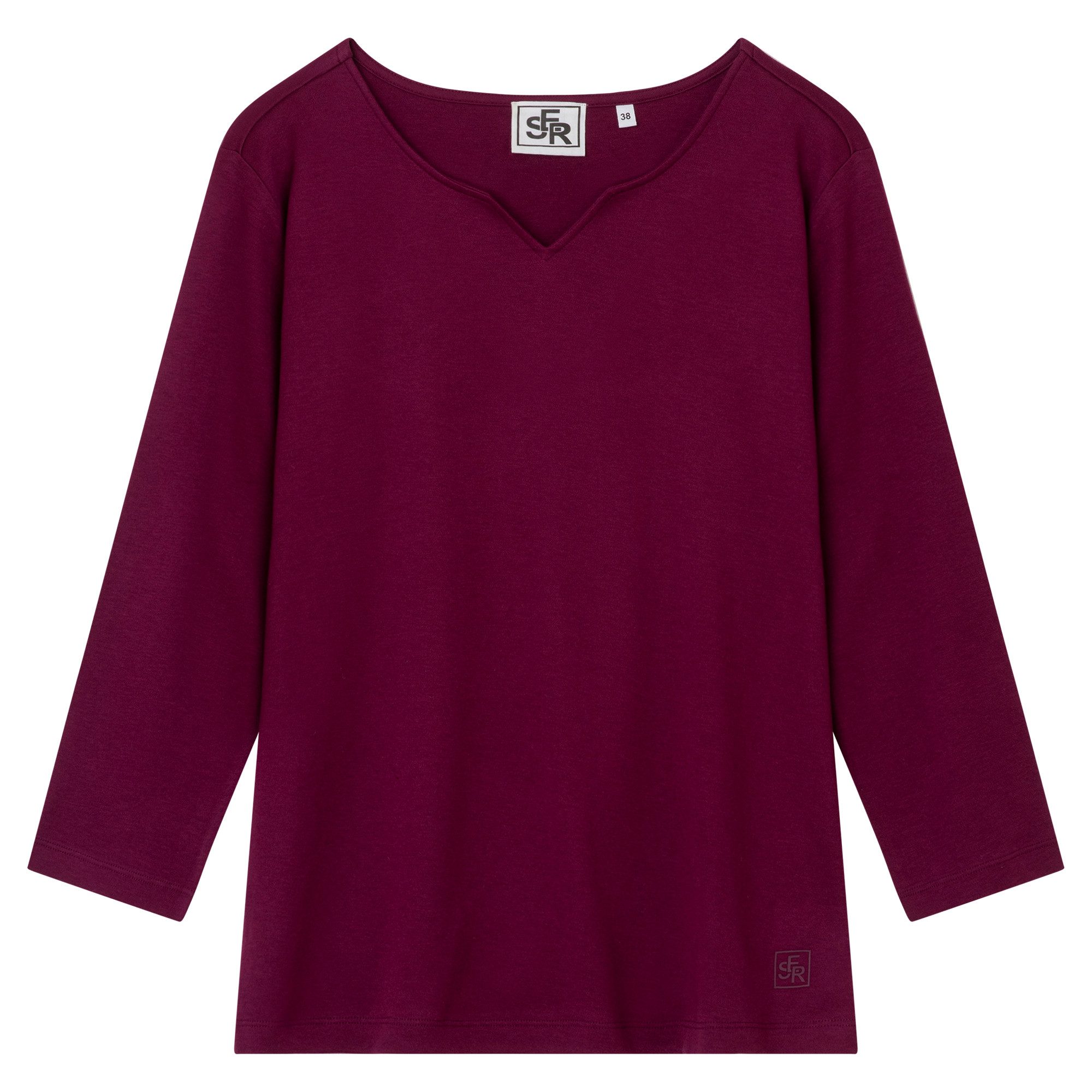 SER 3/4-Arm-Shirt Shirt Basic W6260100 auch in großen Größen