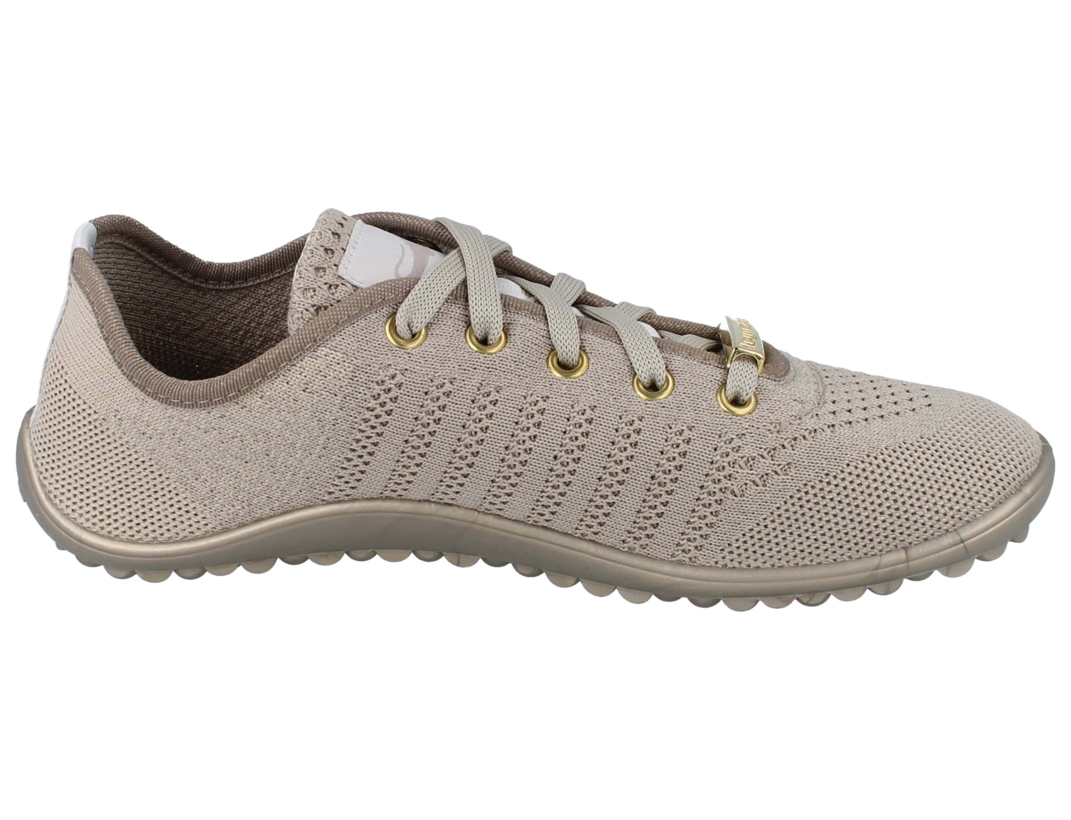Leguano LEGUANO Go Barfußschuhe beige gold Textil - Größe: 38 Barfußschuh – Bild 4 von 5