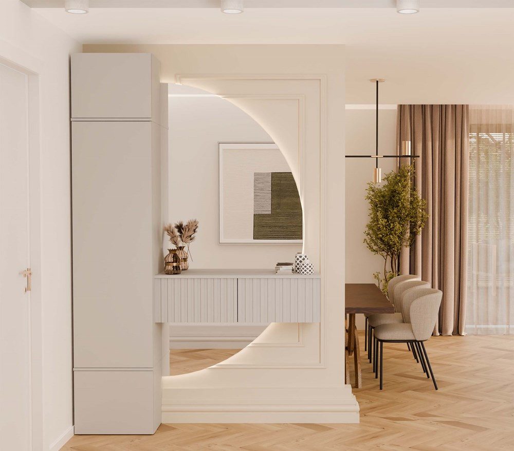 Raumhirsch Furniture Schuhschrank Garderobenschrank mit Stauraum (Maße 35 x 50 x 238 cm)