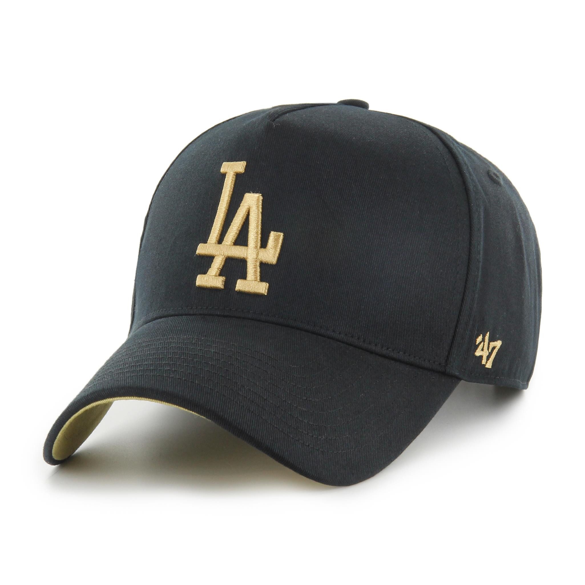 Baseball Cap '47 Brand Cap MLB LA Dodgers Sure Shot TT Cotton ’47 MVP DT Black