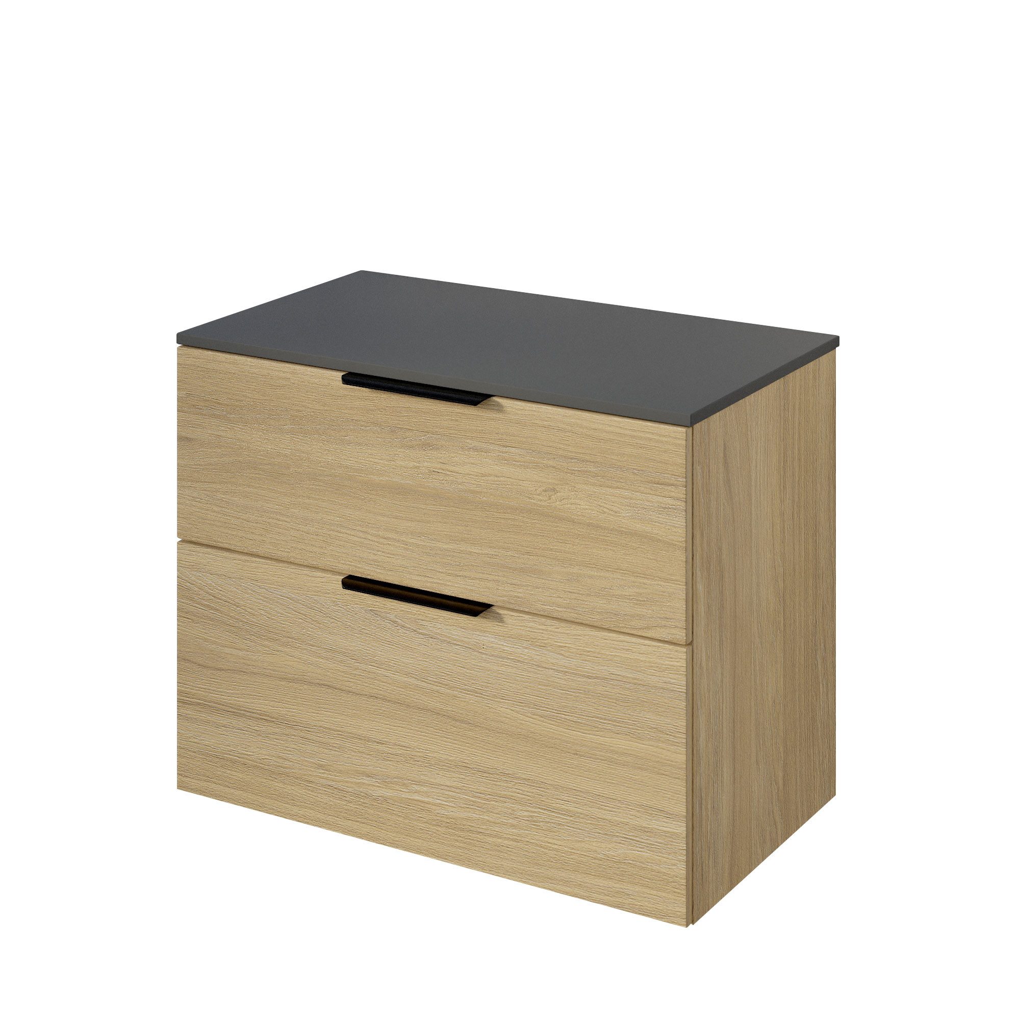 Bernstein Badmöbel-Set TIM, (Waschtischunterschrank mit Waschtischplatte günstig online kaufen
