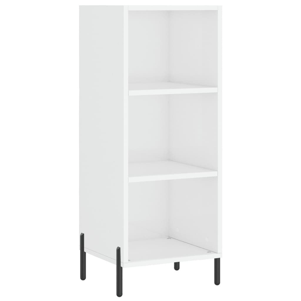 vidaXL Sideboard Sideboard Hochglanz-Weiß 34,5x32,5x90 cm günstig online kaufen