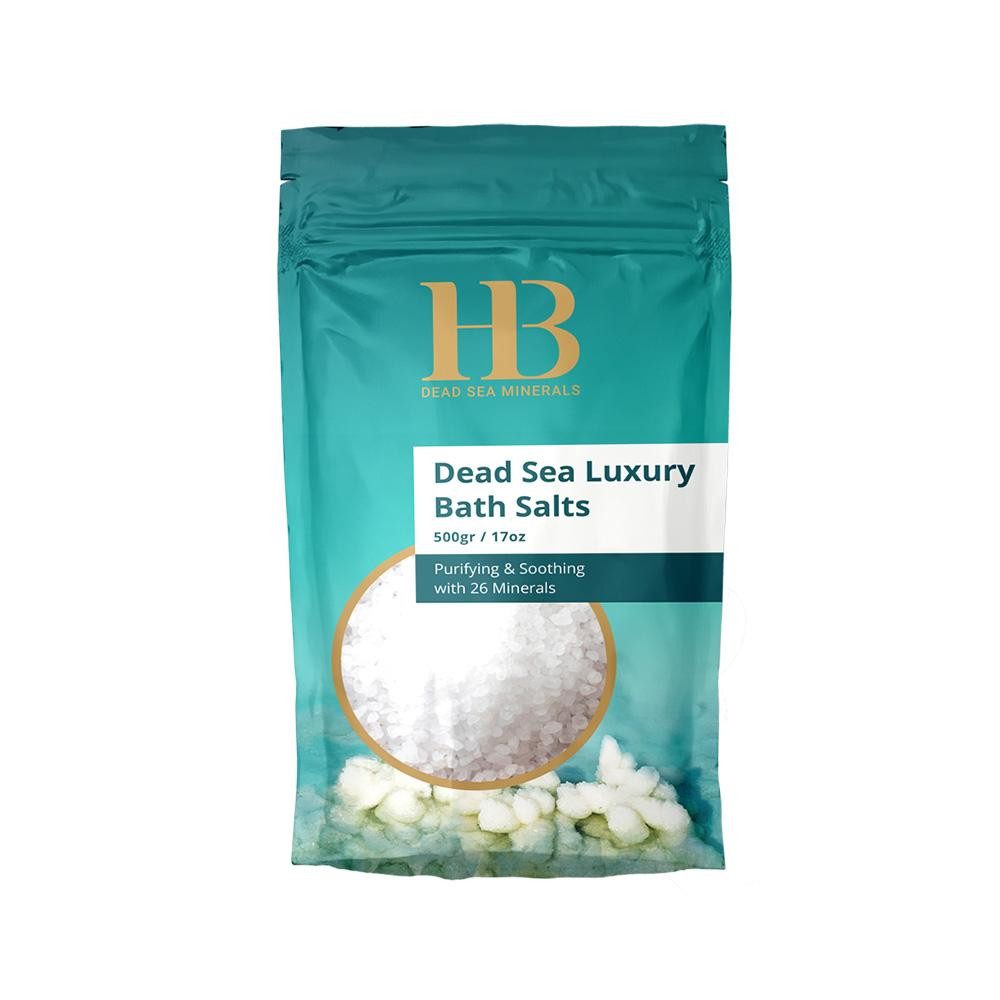 Badezusatz Health&Beauty Luxus-Badesalz Totes Meer Mineralien Weiß 500gr