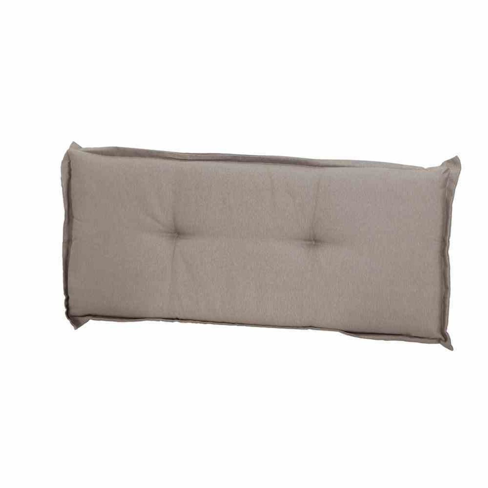 Madison Bankauflage Panama taupe, Auflage zu Bank 110 cm 50% Baumwolle / 45% Polyester