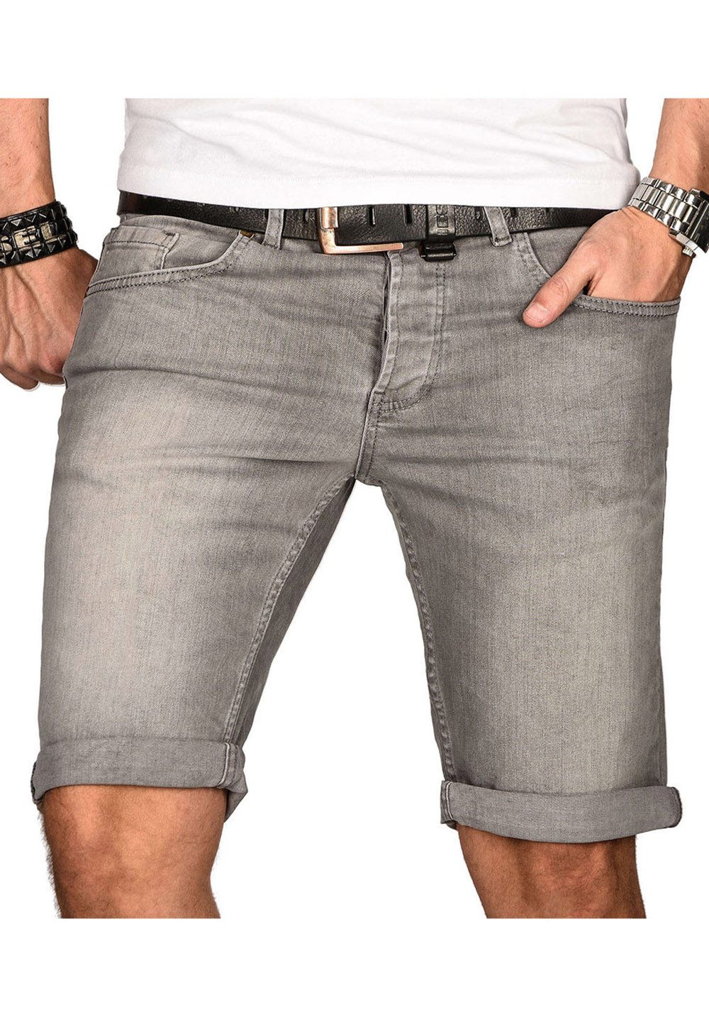 Alessandro Salvarini Shorts A. Salvarini Herren Shorts AS100 - AS109 Multi günstig online kaufen
