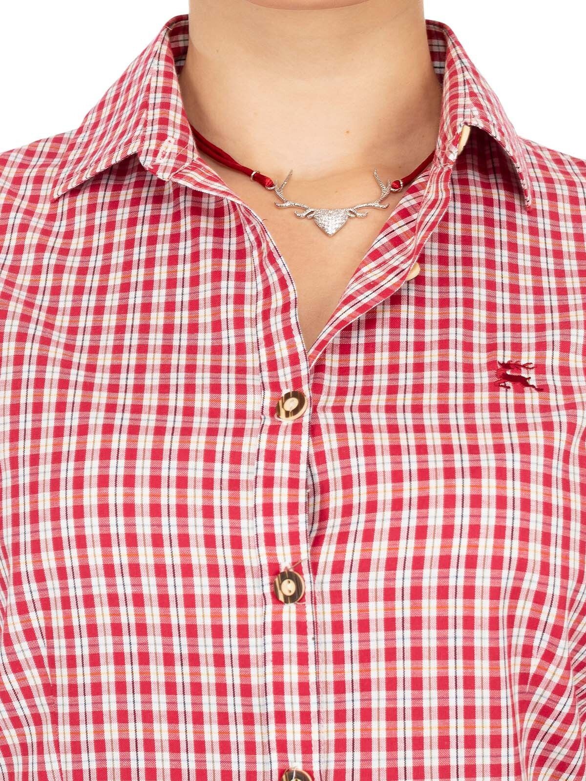 OS Trachten Trachtenbluse 450000-3729 (1-tlg) günstig online kaufen