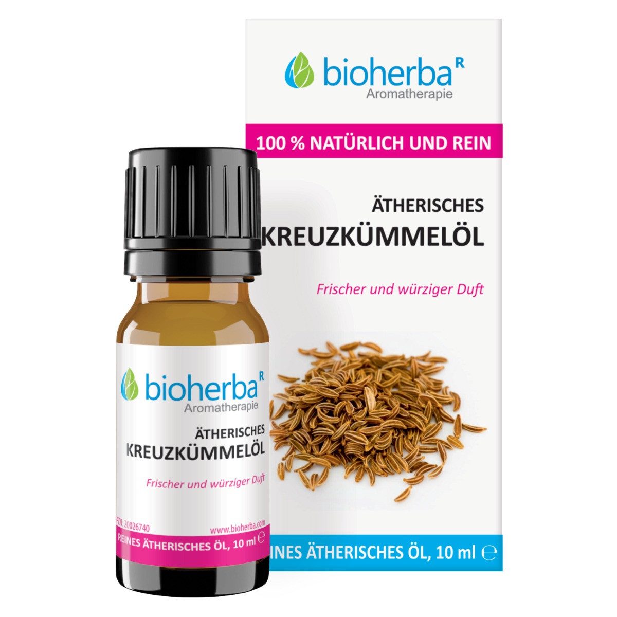 BIOHERBA R Pflege-Set Bioherba Ätherisches reines Kreuzkümmelöl 10 ml, 1-tlg. — Empfehlung für Exotische Gewürze