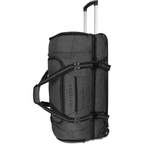 normani Reisetasche Reisetasche 90 l Kompass 90, Trolley mit Rollen und 5 Fächern