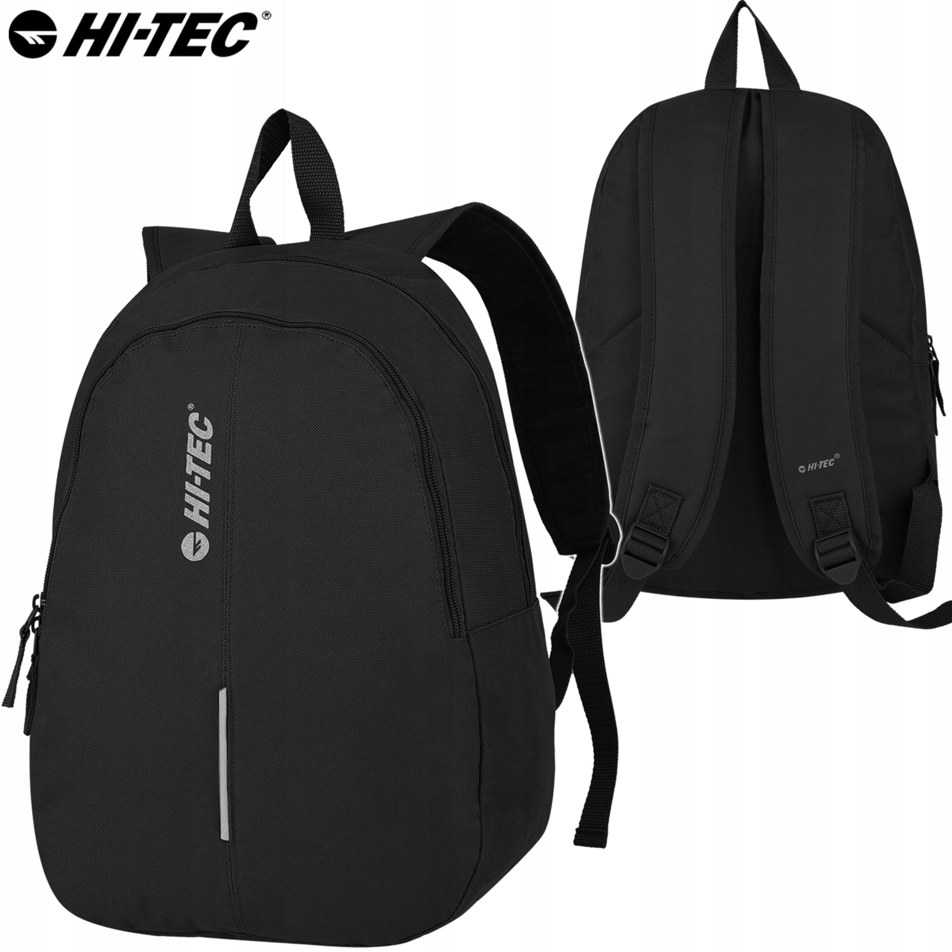 Hi-Tec Rucksack Hi-Tec Hilo Rucksack 18L Schwarz Freizeit Schul Sport Backpack (1-tlg)