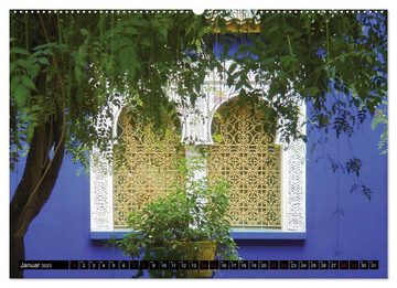 CALVENDO Wandkalender Marokko total (Premium, hochwertiger DIN A2 Wandkalender 2023, Kunstdruck in Hochglanz)