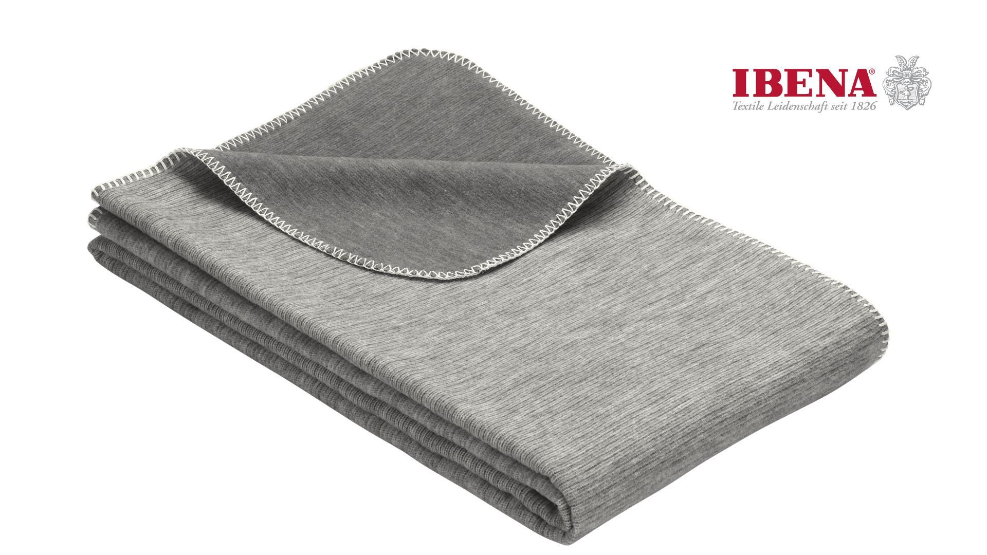 Wohndecke Wohndecke Lausanne, IBENA, in schlichtem günstig online kaufen