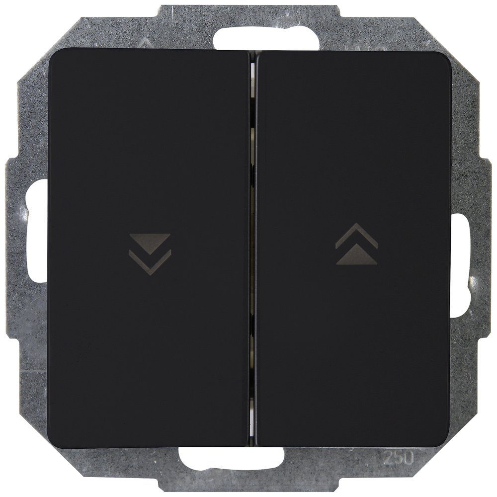 Kopp Steckdosen Hygrostat Kopp Einsatz Schaltaktor Paris Schwarz (matt) 651550080 1 St.