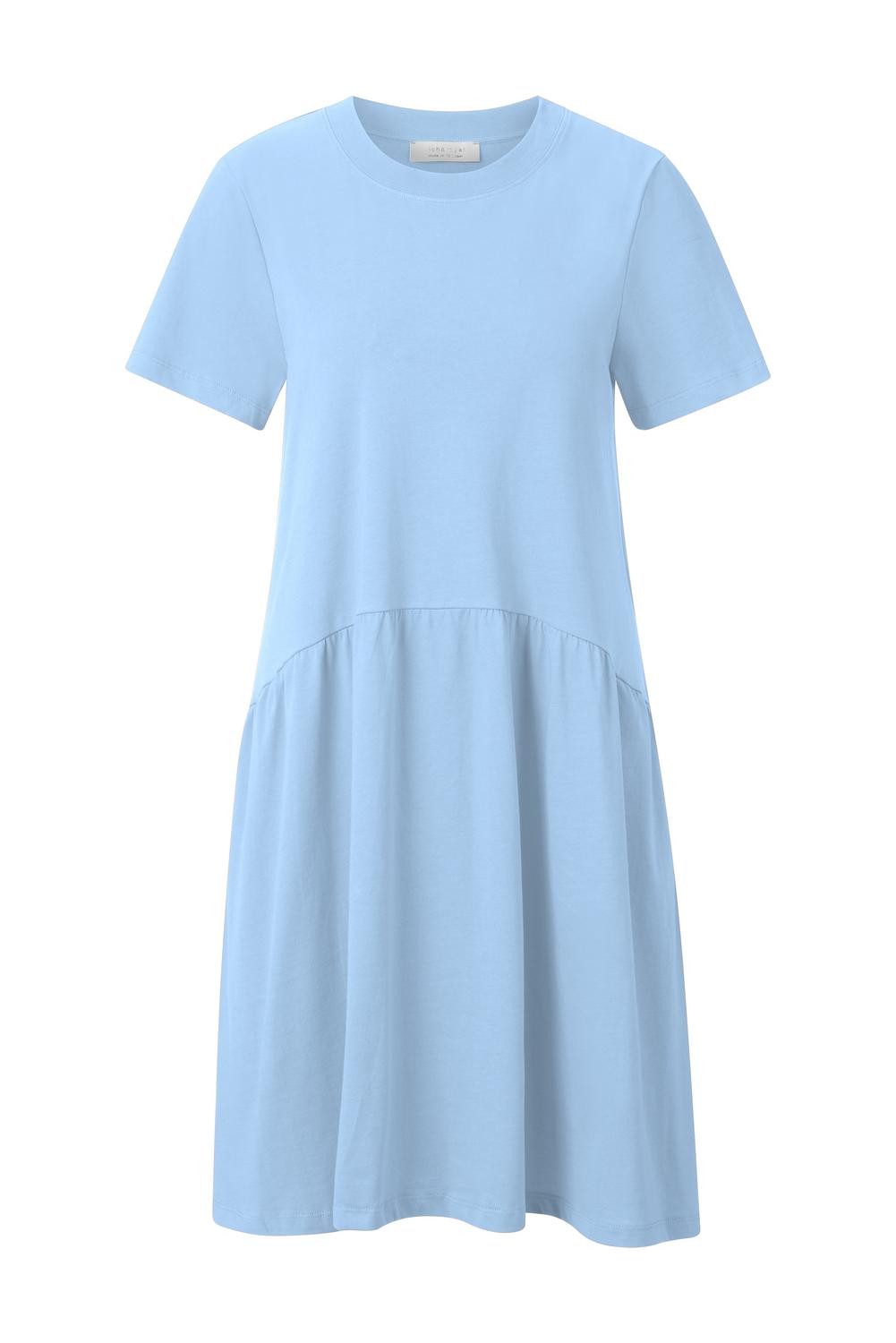 Rich & Royal Sommerkleid T-Shirt dress organic, cotton blue