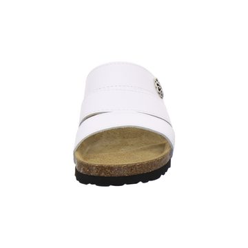 AFS-Schuhe 2113 Pantolette für Damen aus Leder, bequeme Sandalen mit Fußbett