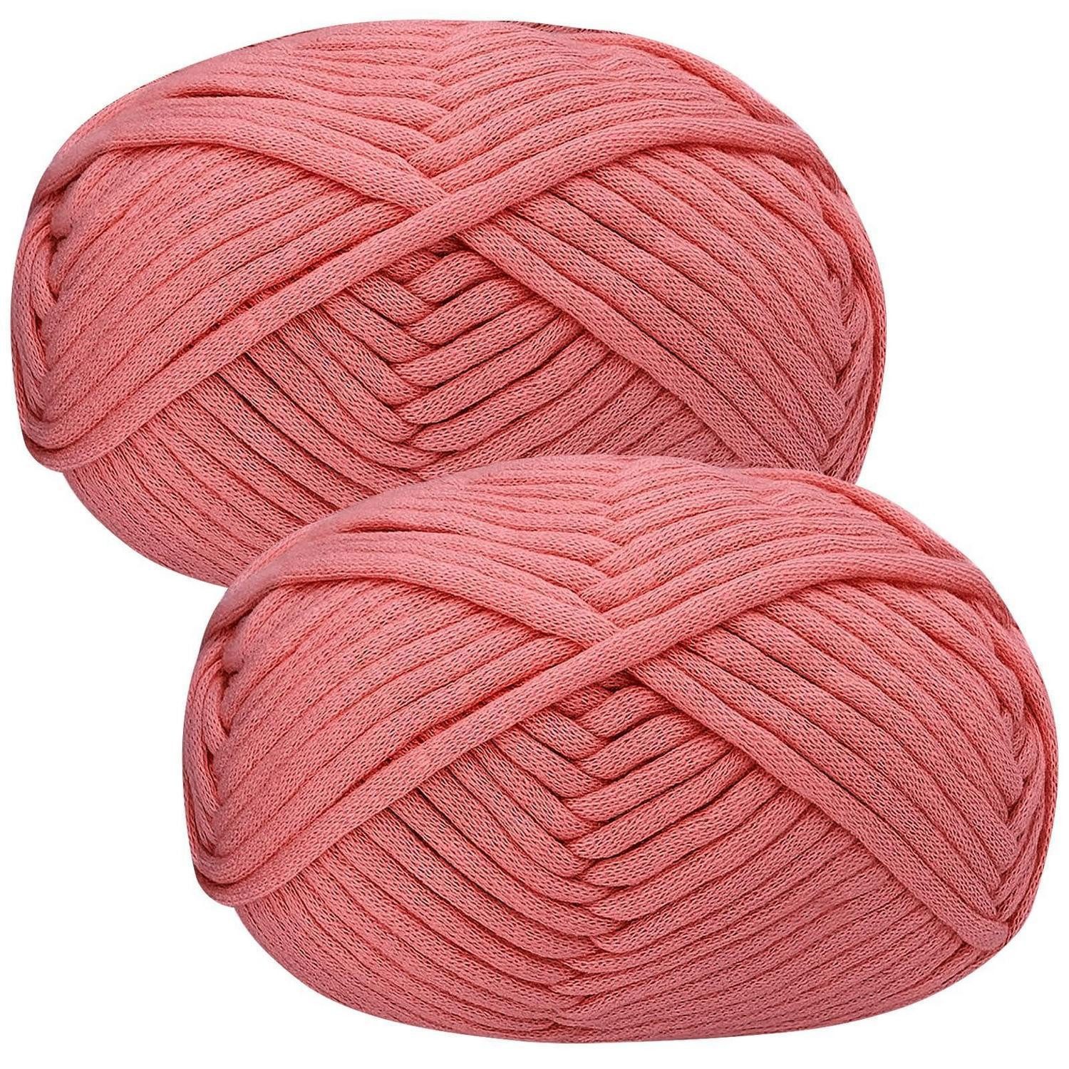 LuxusKollektion Häkelgarn Baumwolle-Nylon 2x50g Dunkelrosa Häkelwolle